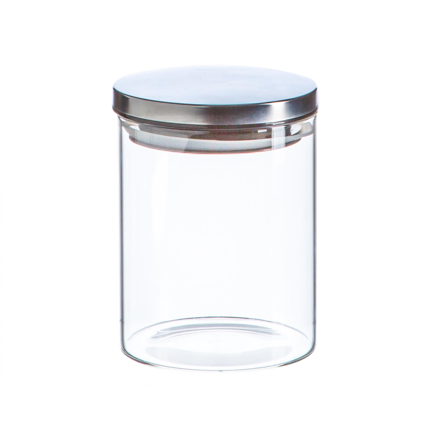 Argon Tableware Verre Pot De Rangement Avec Couvercle En