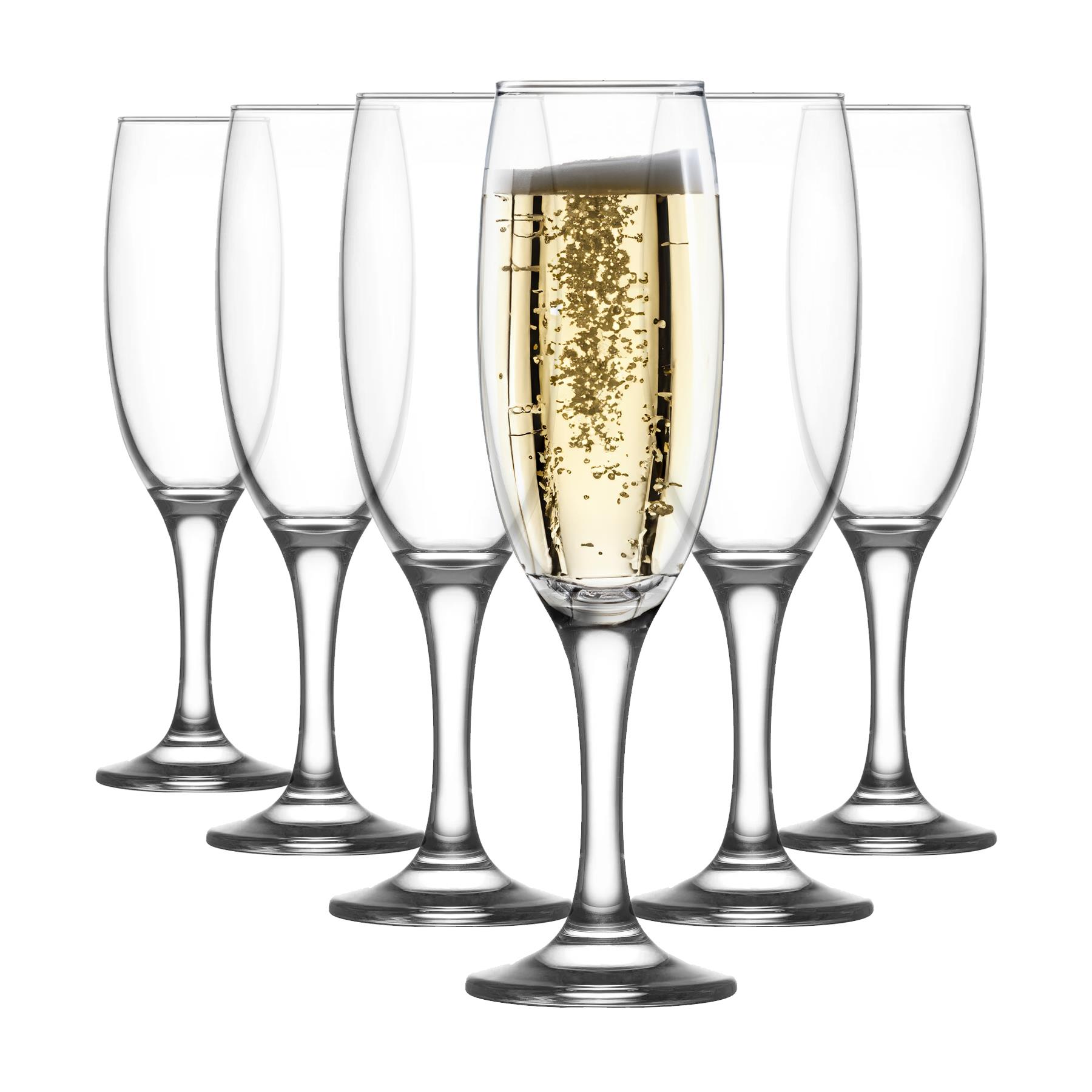 LAV Empire Glass Champagne Flutes - Image 2