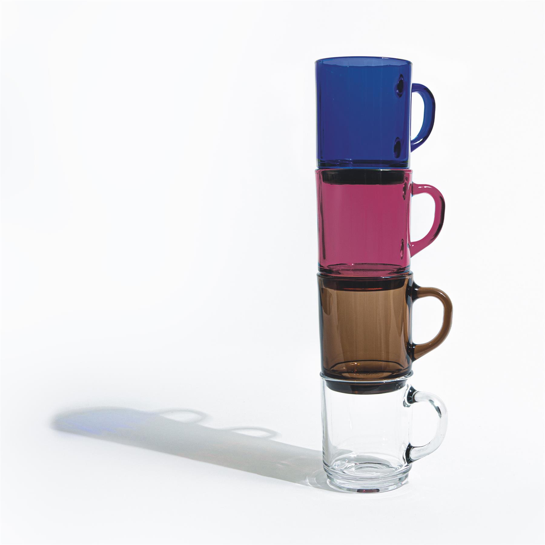 Duralex 260ml Versailles Glass Coffee Mugs Shock-Proof Cappuccino Tea Cup Mug - Picture 23 of 31