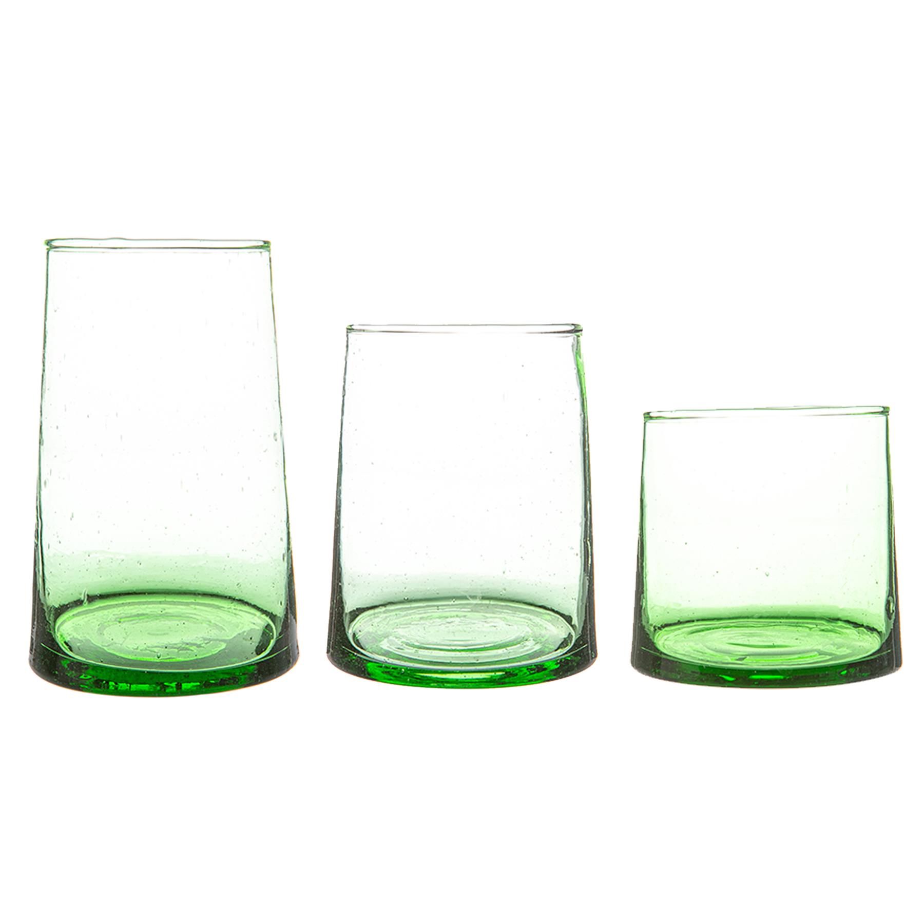 18 teiliges Merzouga Recyclingglas Set Longdrinkgläser Whiskybecher - Bild 12 von 15
