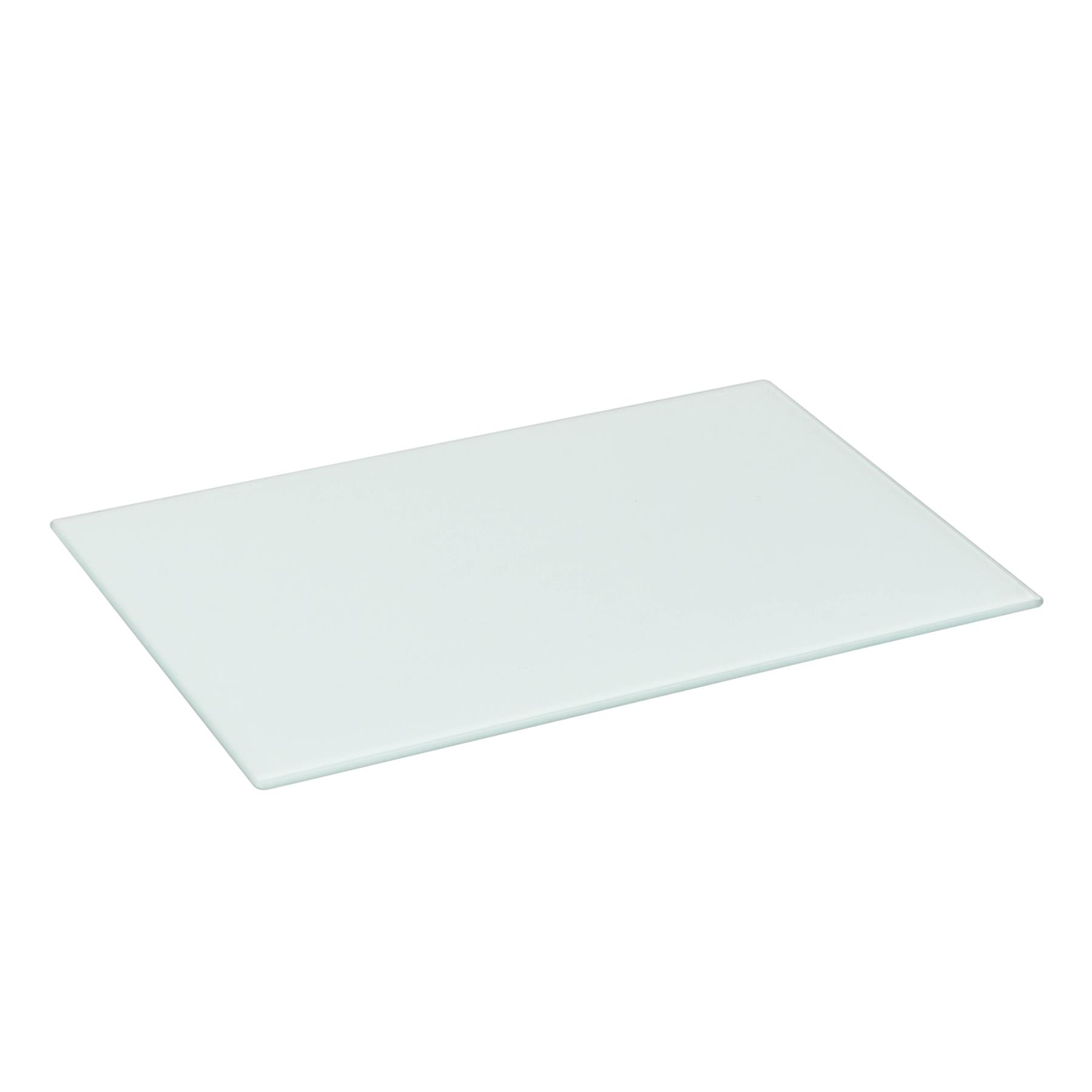 6x Rectangle Glass Placemats 40cm x 30cm Dining Dinner Table Mats Set - Picture 35 of 38