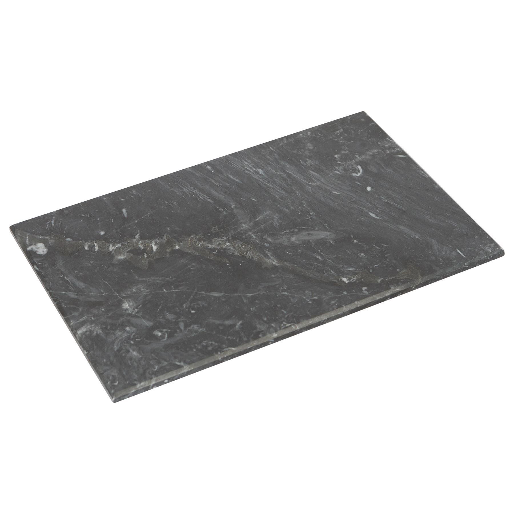 Marble Chopping Board Rectangular Solid Stone Cutting Board Platter 30 x 20cm
