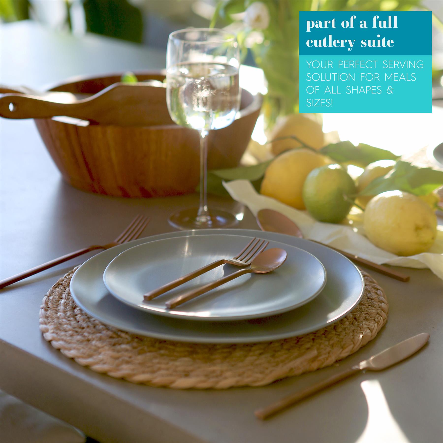 Edelstahl Dessertlöffel 20 cm Esszimmer Küche Abendessen Suppe Besteck Set - Bild 15 von 38