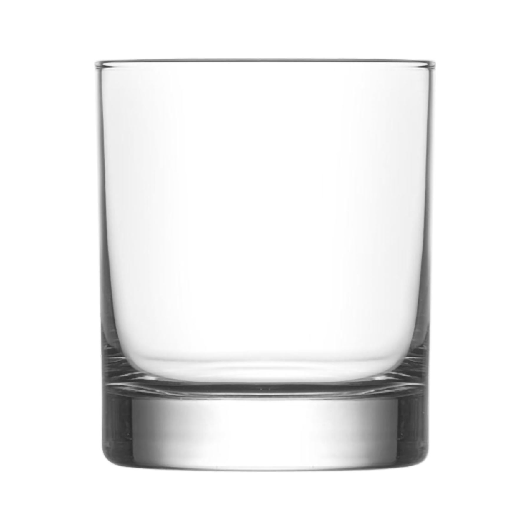 Whisky Tumbler Glass Whiskey Drinking Glasses, 305ml Set of 6 LAV Ada