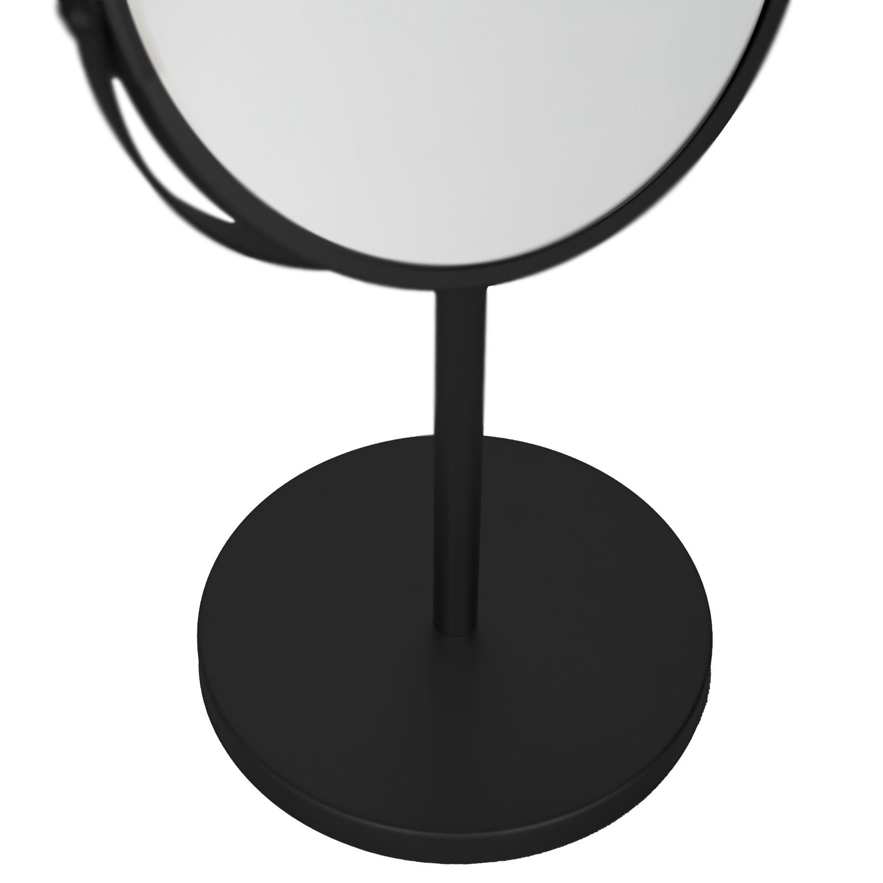 1x Pedestal Mirror 18.5cm x 34.5cm Bathroom Table Makeup Vanity Shaving - Picture 5 of 22