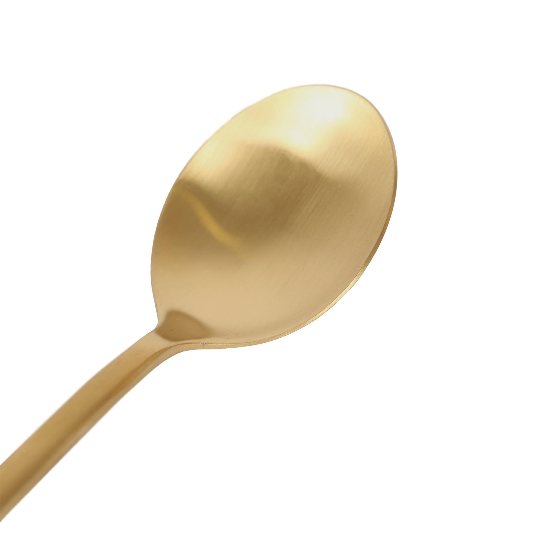 Edelstahl Dessertlöffel 20 cm Esszimmer Küche Abendessen Suppe Besteck Set - Bild 27 von 38