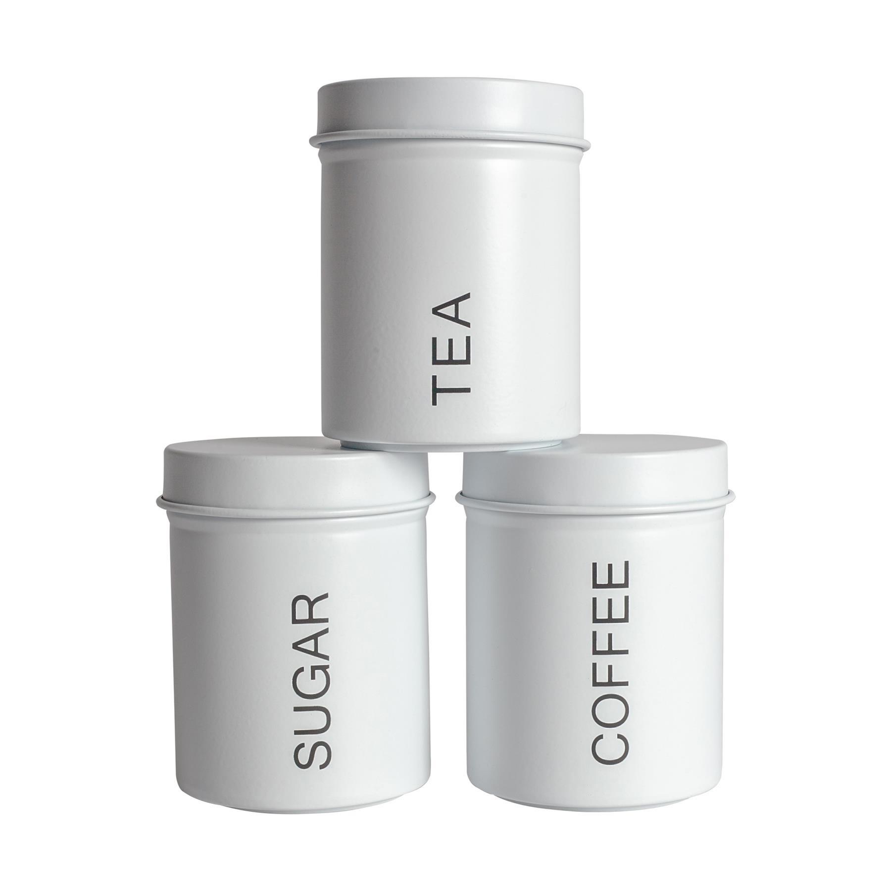 Juego de frascos redondos de metal para cocina té café azúcar cocina almacenamiento carrito frascos - Imagen 12 de 20