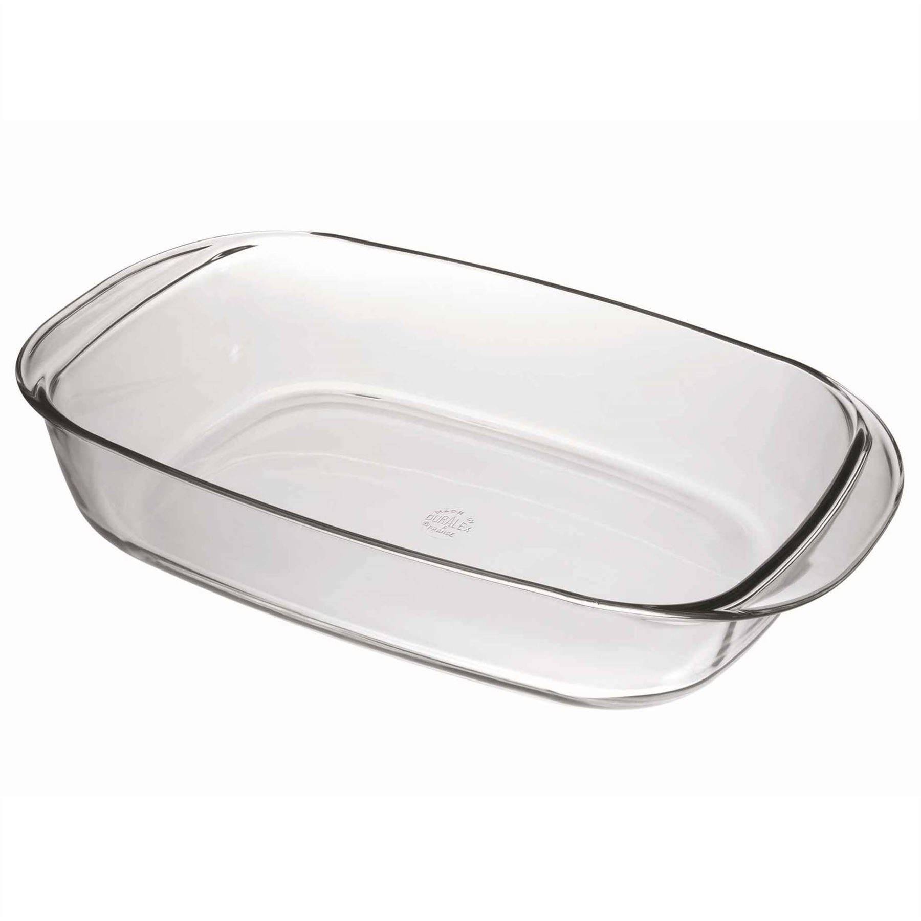 Duralex Oven Chef Glass Baking Roasting Pasta Dish Rectangular 38cm x