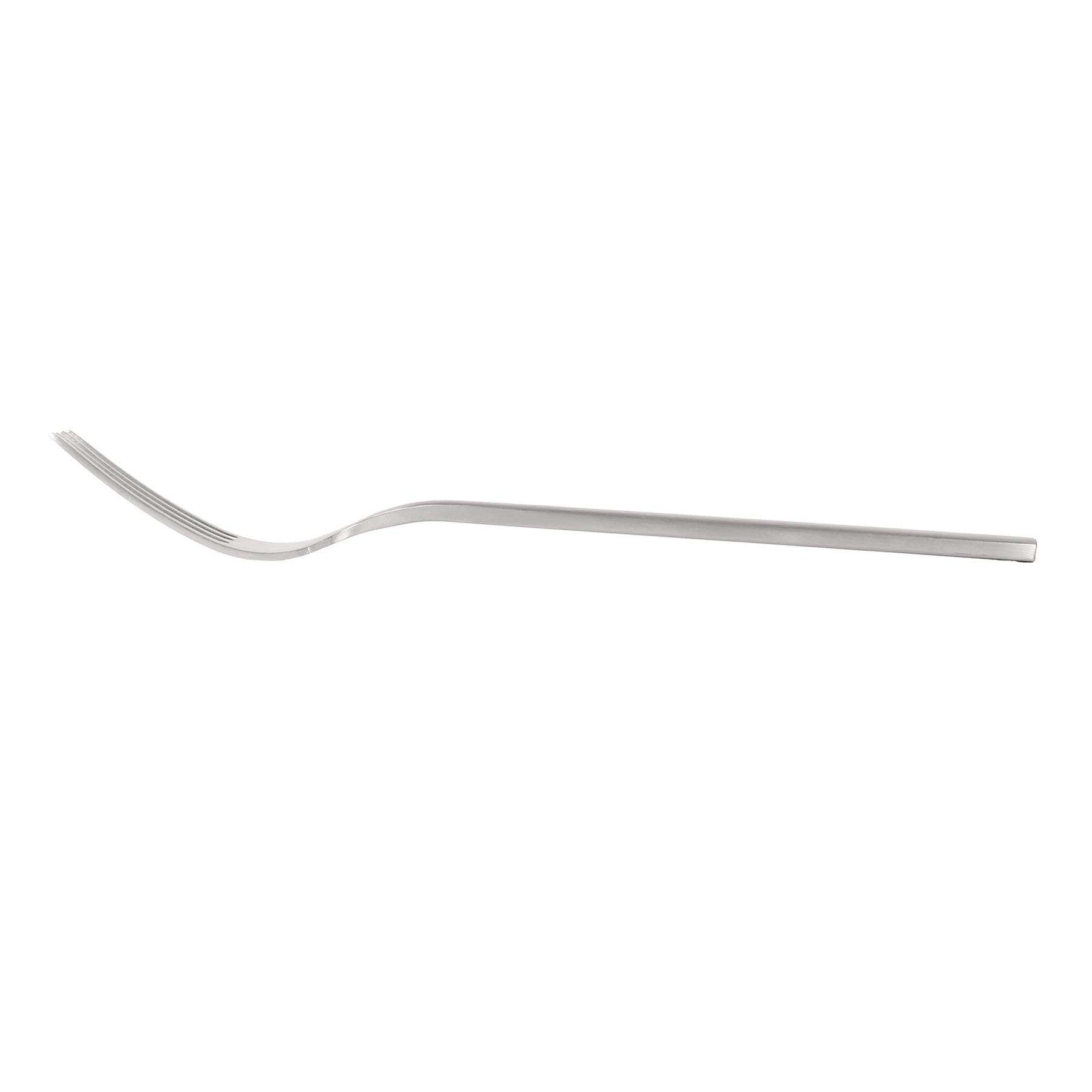 Tenedores de cena de acero inoxidable 19,5 cm duraderos cocina comedor postre juego de cubiertos - Imagen 35 de 38
