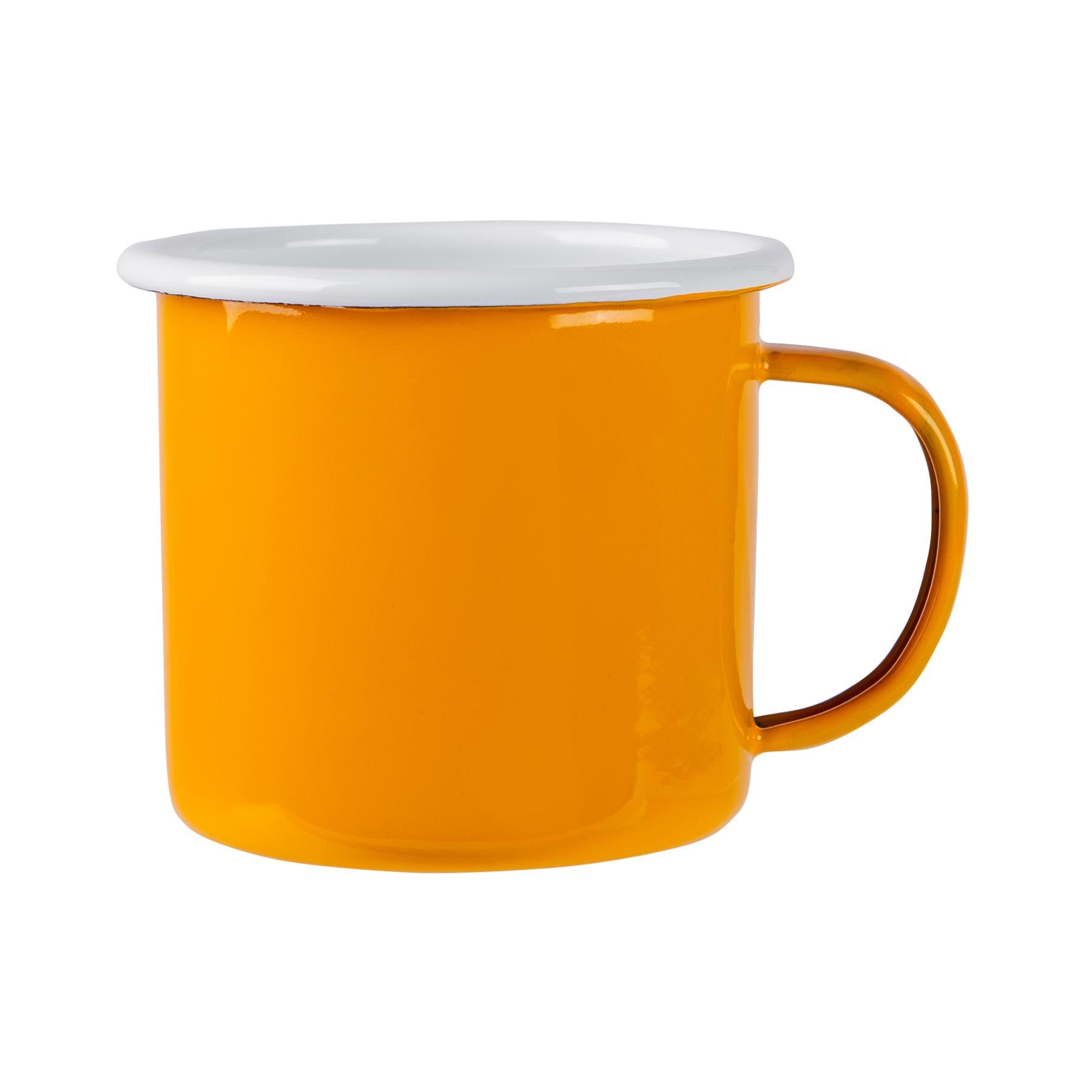Farbige Emaille Becher Home Outdoor Metall Camping Tee Kaffee Heißgetränke Tassen 375ml - Bild 19 von 21