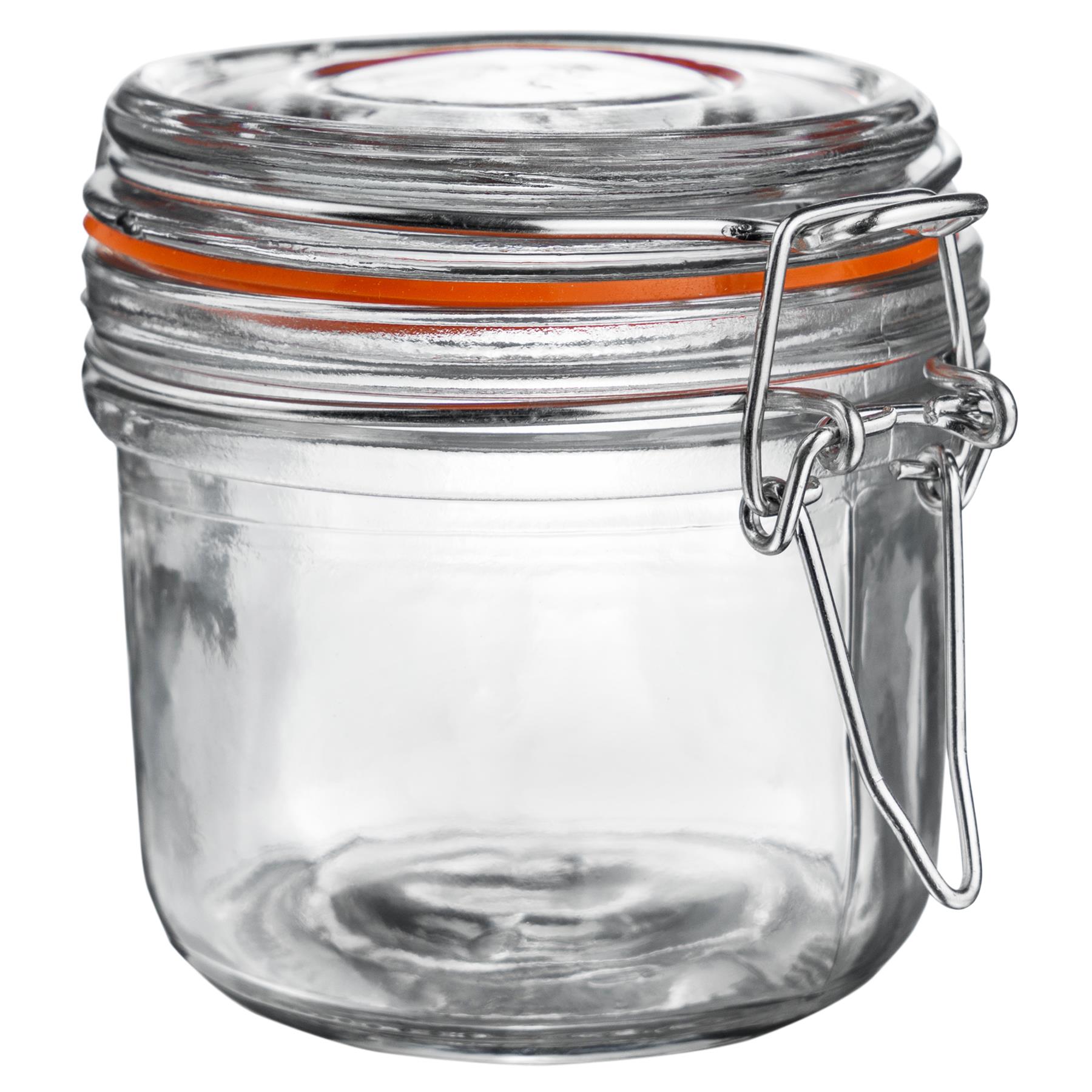 Glas Vorratsgläser Luftdicht Clip Deckel Lebensmittel Einmachglas 200ml x3 - Bild 17 von 27