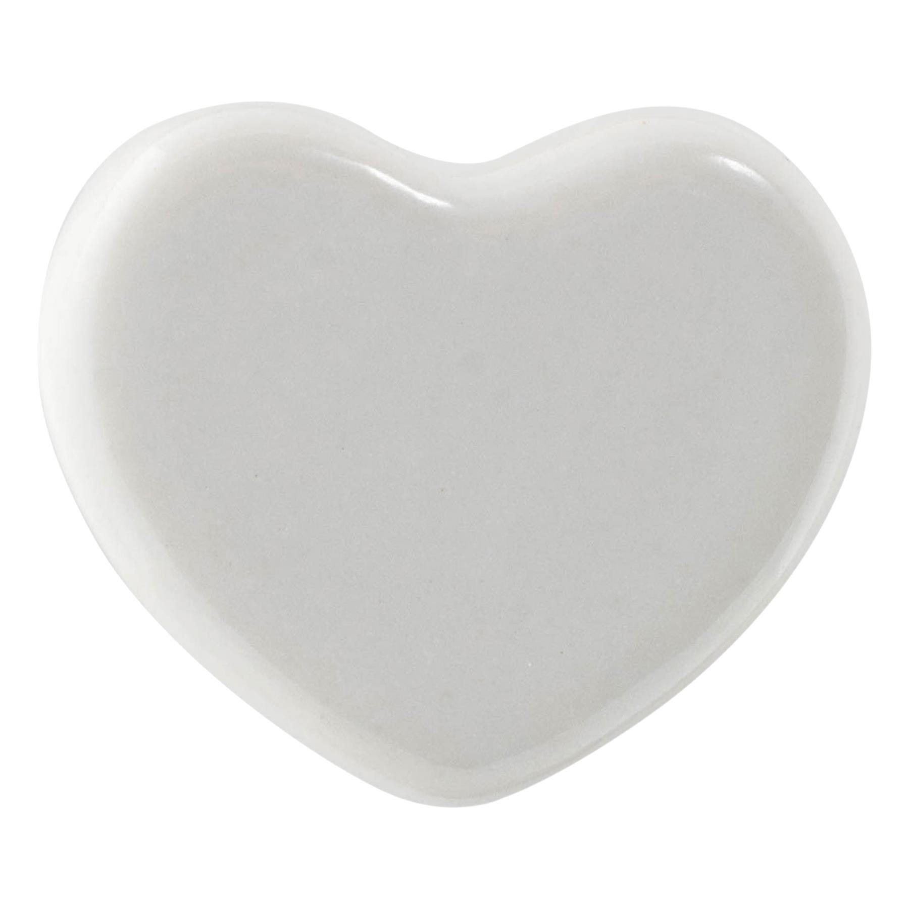 Polka Hearts on Ceramic Door Knobs Cupboard Drawer Door Handles by G Decor