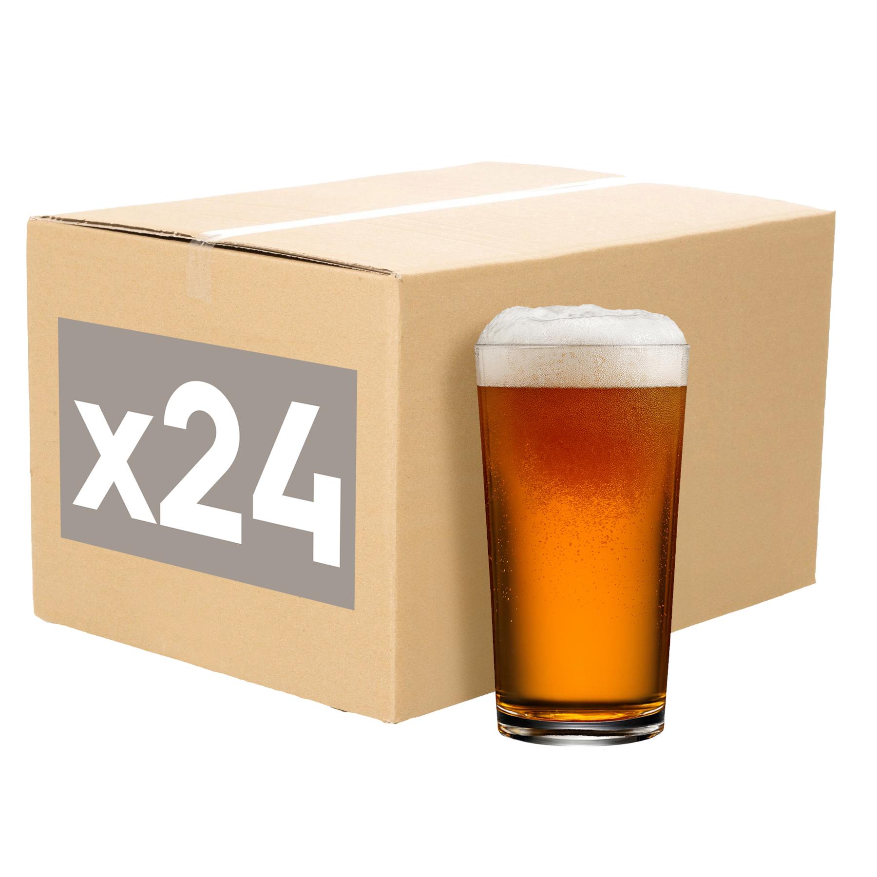 Argon Tableware 568Ml (20Oz) Conical Pint Beer Glasses - Pack Of 24 - Image 2