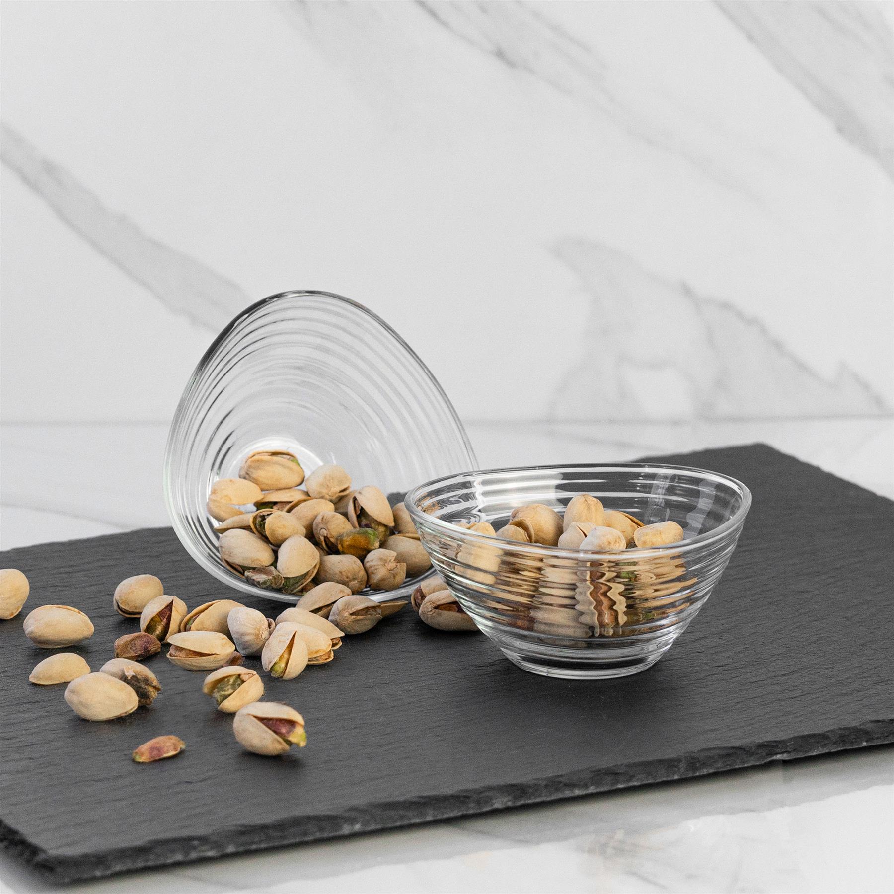 Glass Serving Bowl Buffet Dip Snack Crisps Dip Salsa Condiment Dish