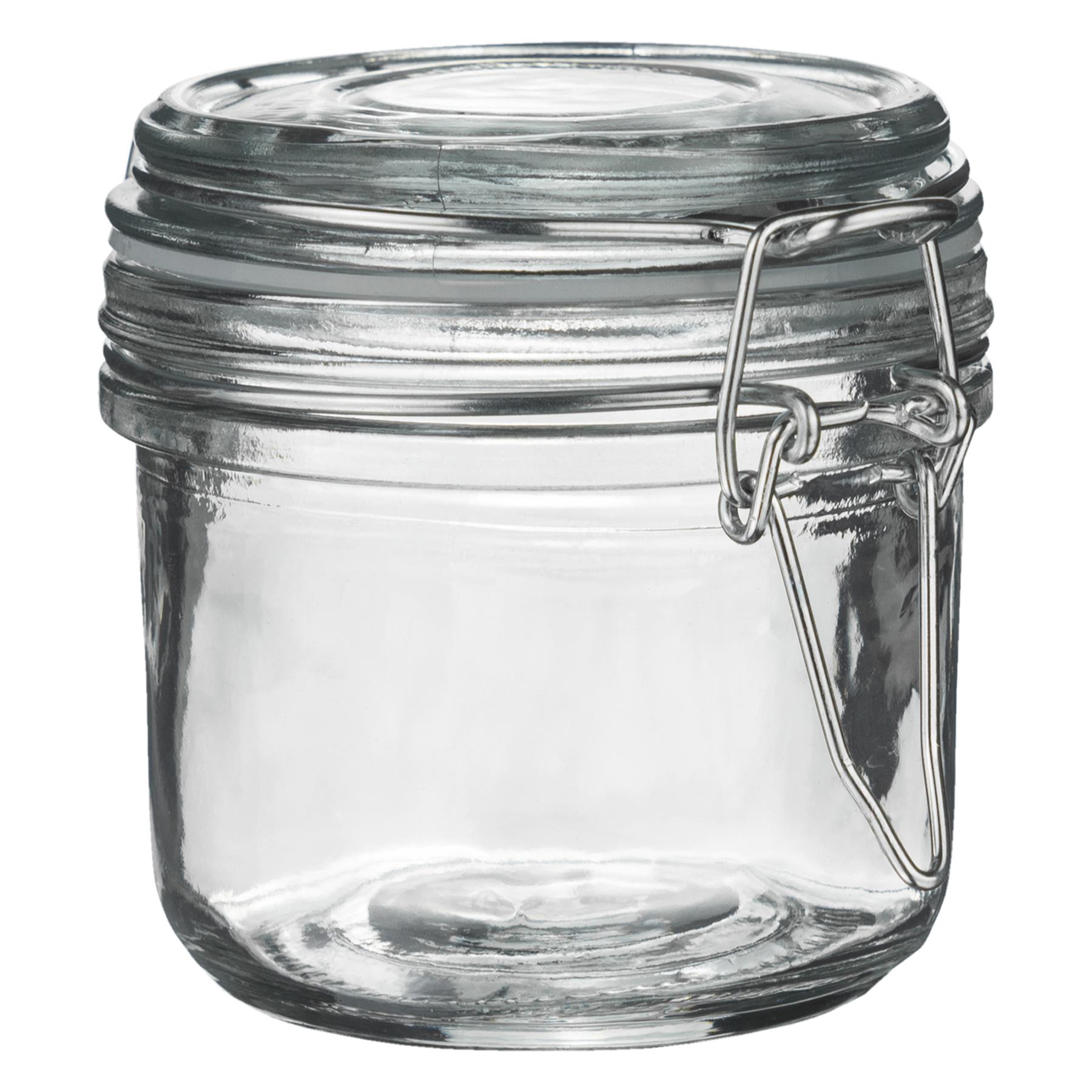 Glas Vorratsgläser Luftdicht Clip Deckel Lebensmittel Einmachglas 200ml x3 - Bild 10 von 27