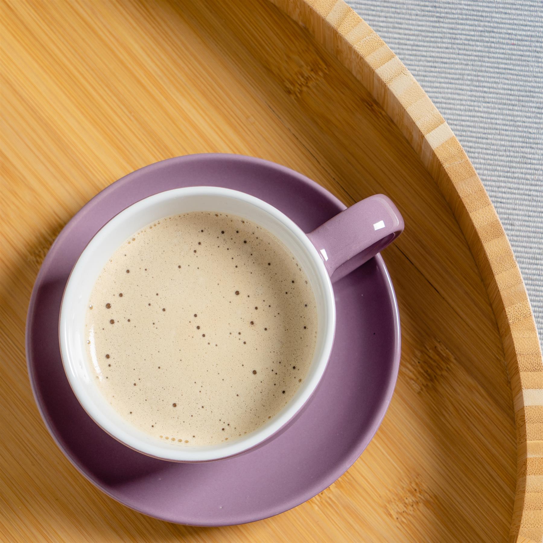 Coloured Cappuccino Cup Saucer Porcelain Tea Coffee Mug 250ml - Photo 28 sur 43