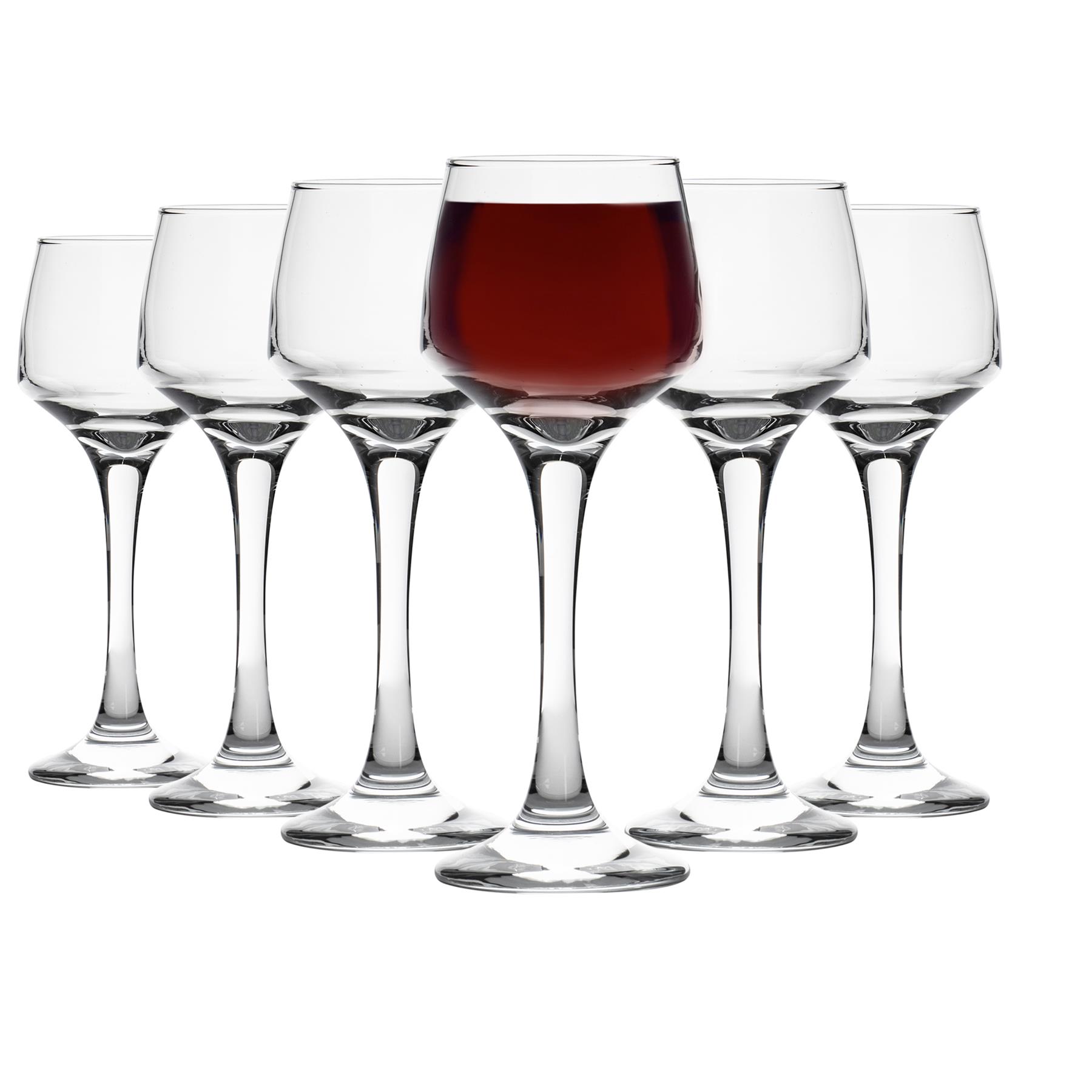 Lal Sherry Glasses - 80ml - Clear - Pack of 6