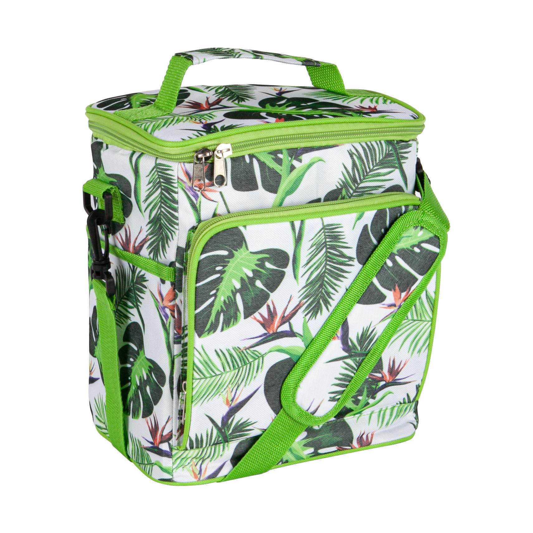 Insulated Cooler Bag Soft Lunch Picnic BBQ Cool Bag Shoulder Strap