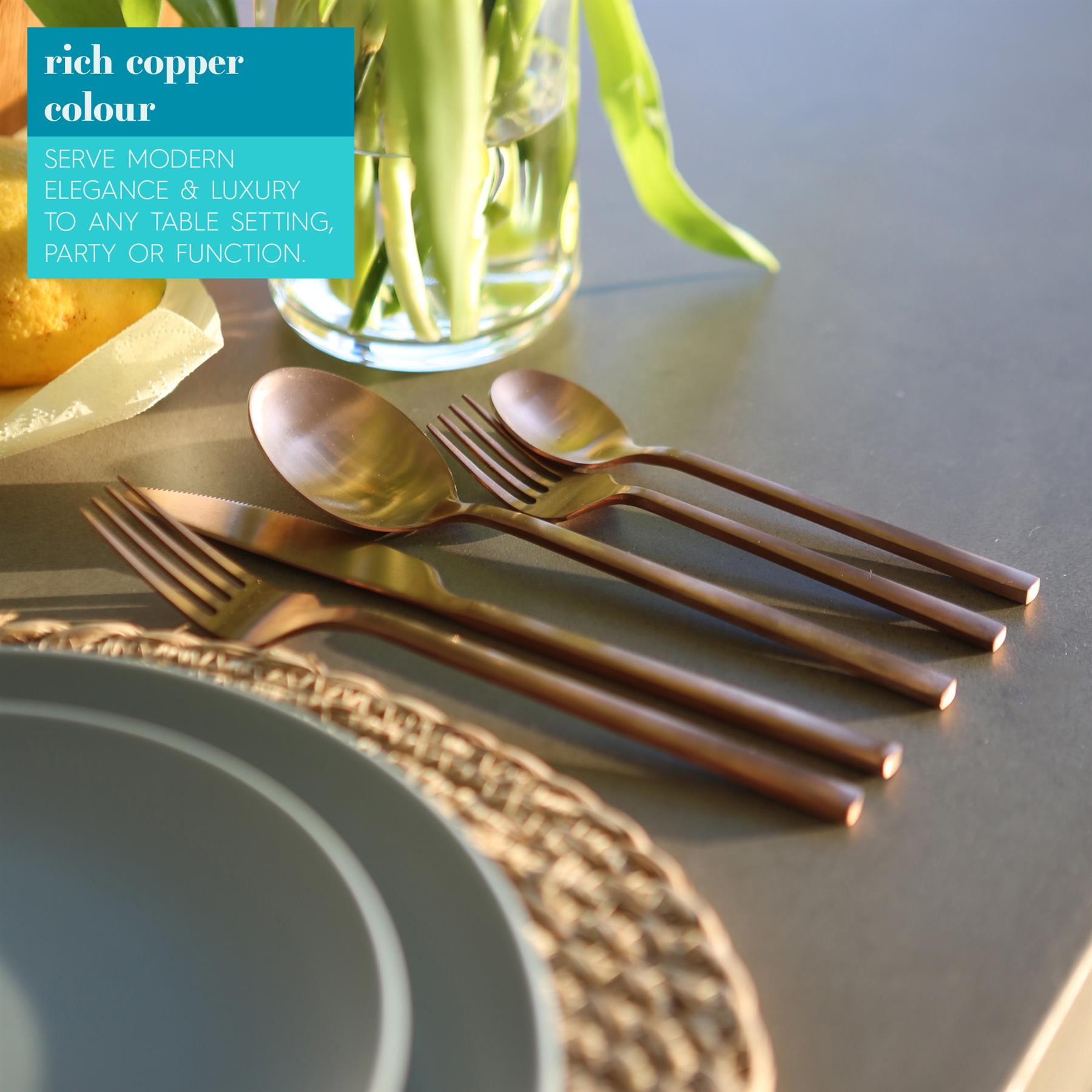 Edelstahl Dessertlöffel 20 cm Esszimmer Küche Abendessen Suppe Besteck Set - Bild 14 von 38