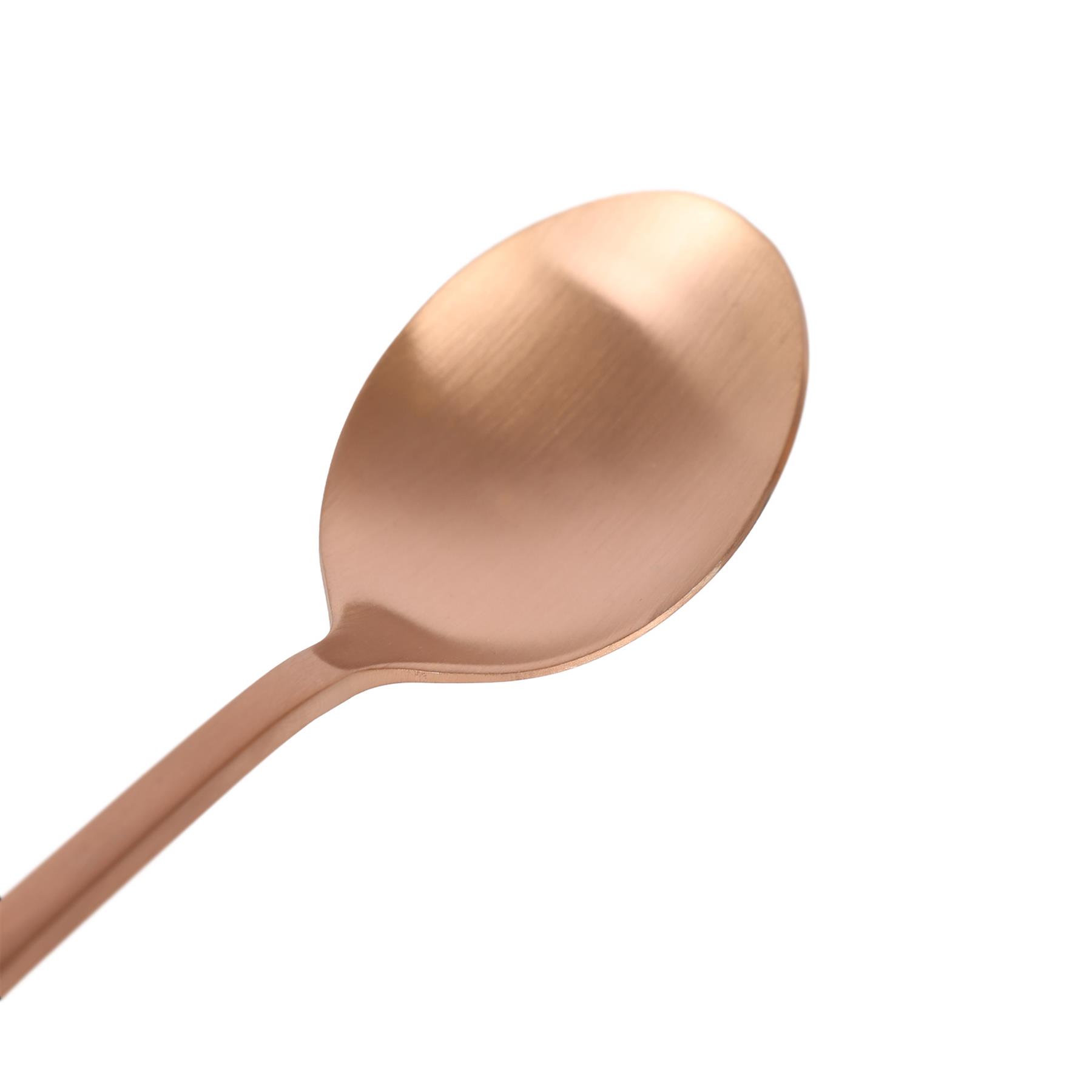 Edelstahl Dessertlöffel 20 cm Esszimmer Küche Abendessen Suppe Besteck Set - Bild 18 von 38