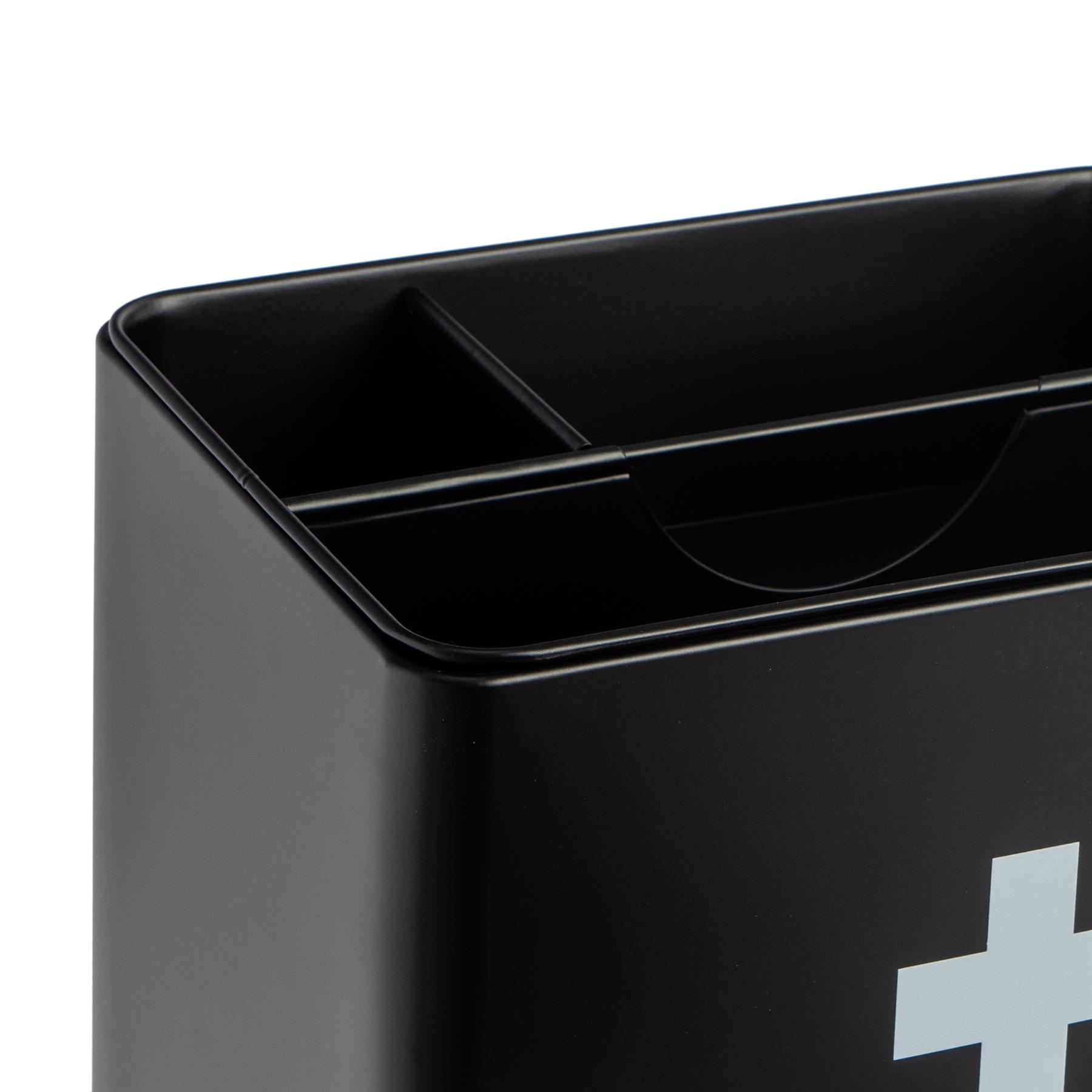 First Aid Box Empty Emergency Medical Survival Kit Storage Case 2 Tier