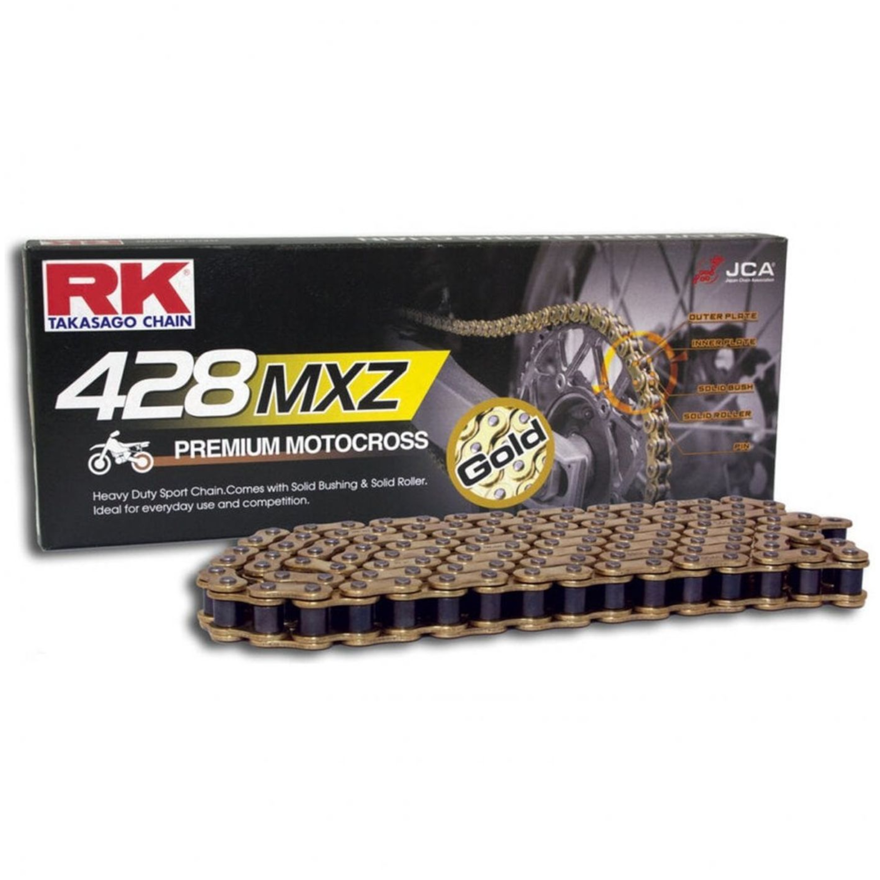 ⭐︎rm⭐︎ RK Chain for Suzuki RM85 USA 2021-2023 Pro-MX Gold | eBay