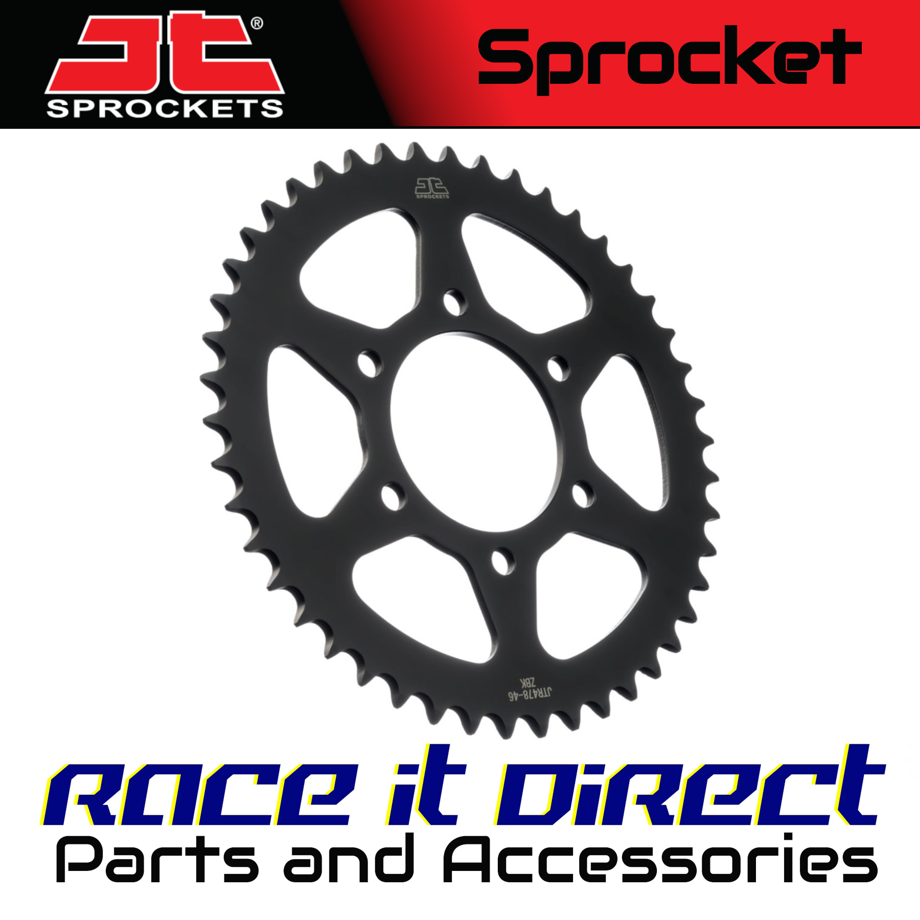 JT Sprocket for Kawasaki ER-6N 2006-2016 Zinc Black Rear | eBay