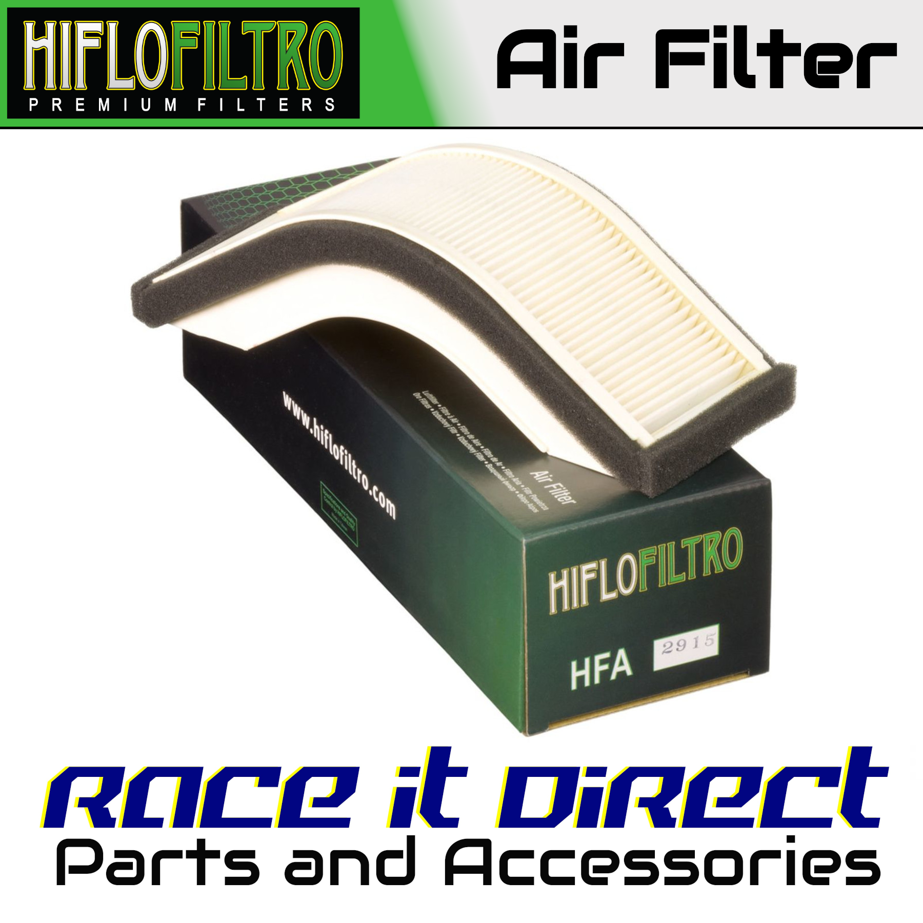 Air Filter for Kawasaki ZX-10R (ZX1000) Ninja 2004-2005 HiFlo | eBay