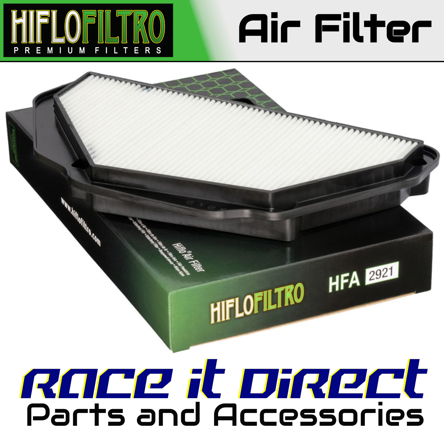 Air Filter for Kawasaki ZX-10R (ZX1000) Ninja 2016-2018 HiFlo | eBay