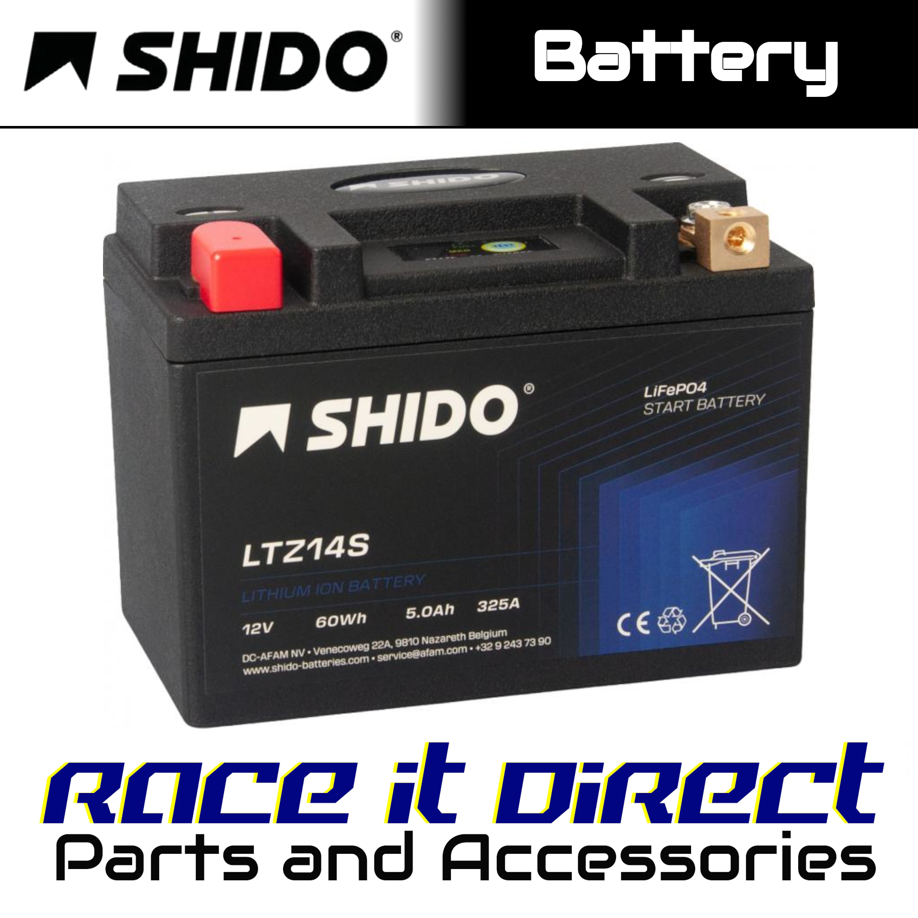 Battery for HONDA CMX 1100 Rebel 2025 SHIDO