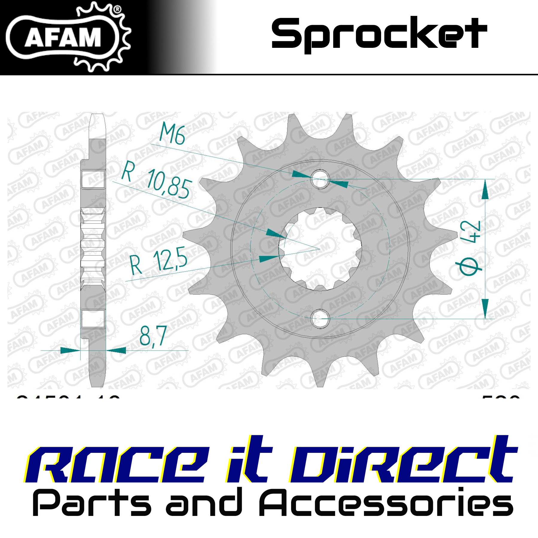 AFAM 24501-16 FRONT 16T, 520