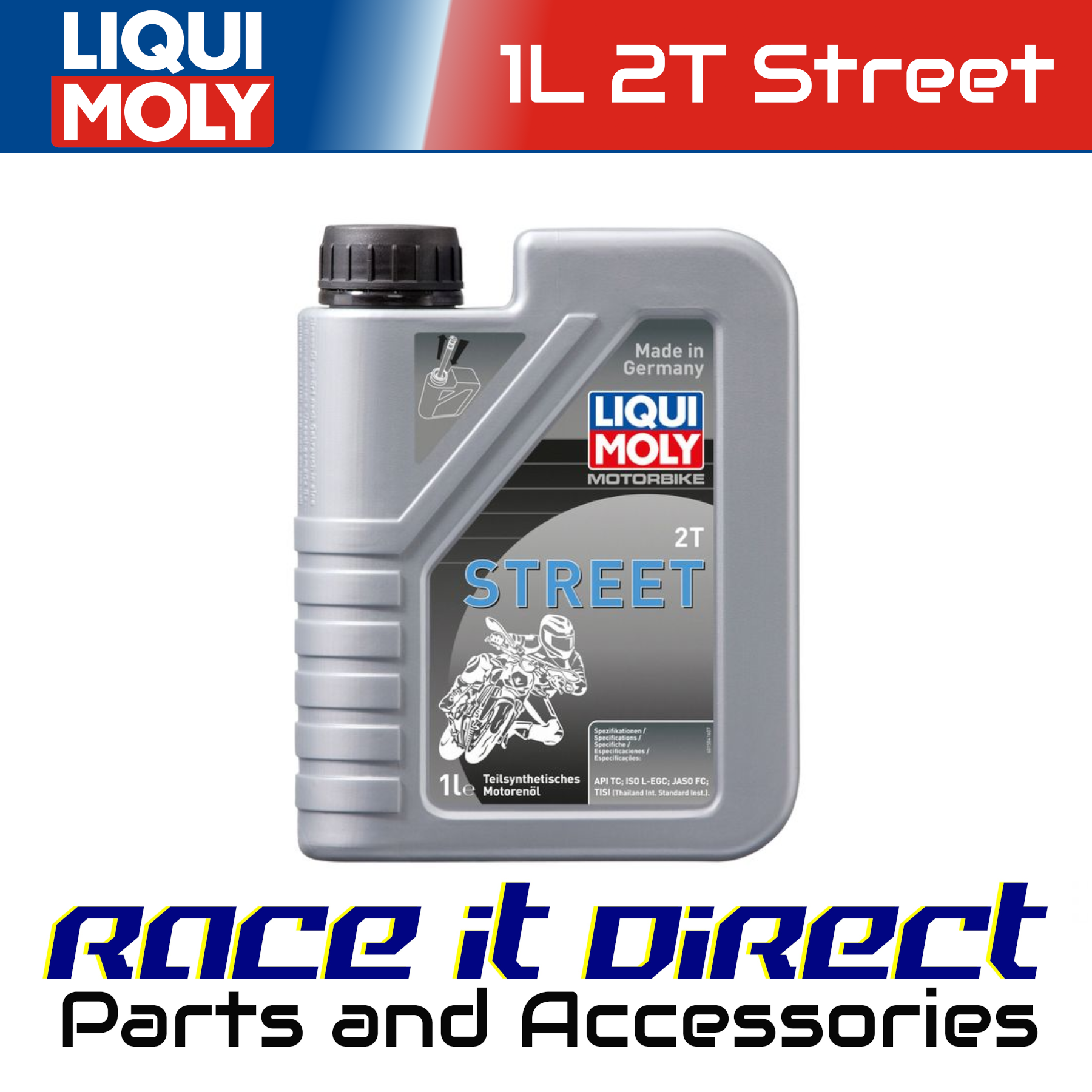 Liqui Moly 2T Street Oil For Simson Mokick S70 1984-1988 2 Stroke