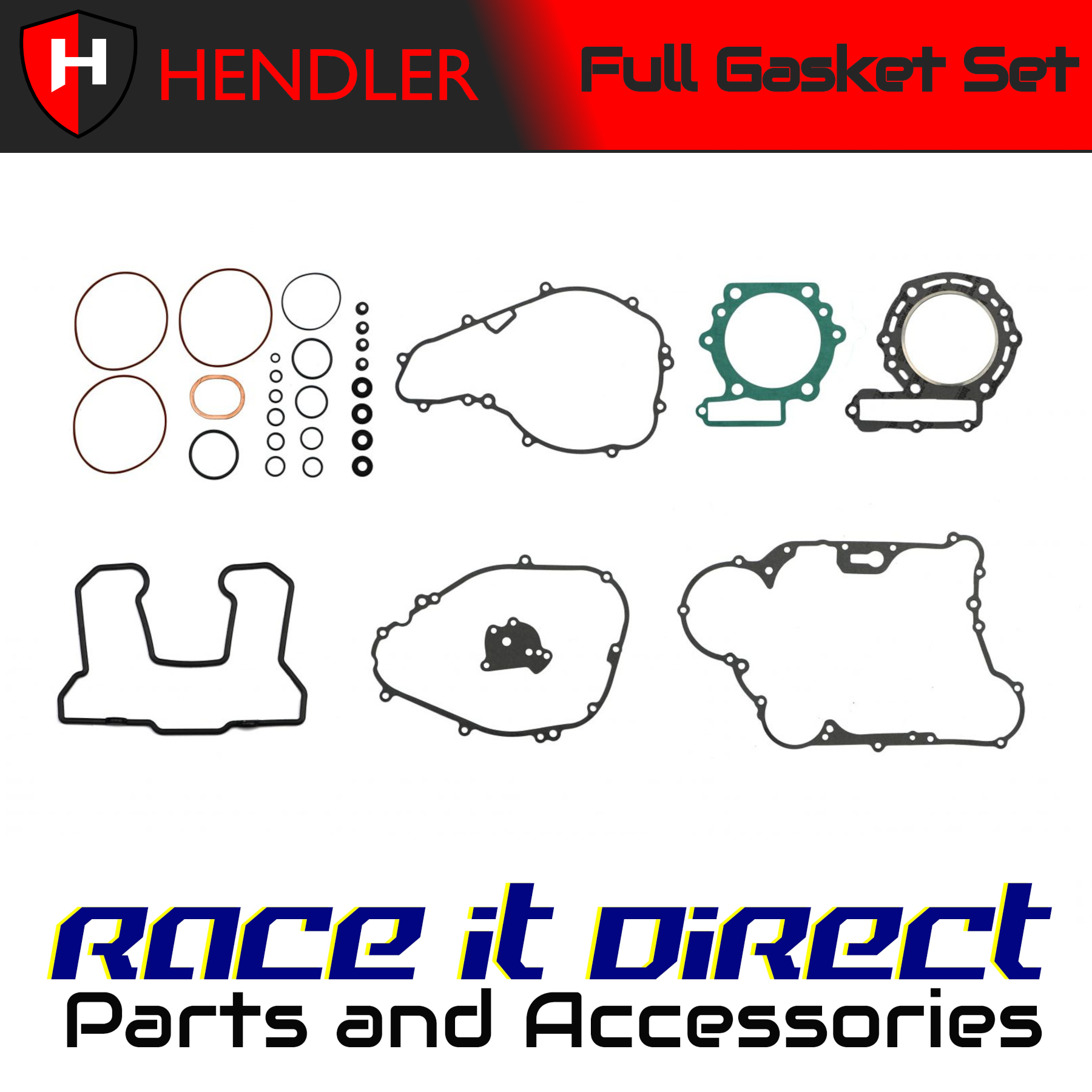 Gasket Set Full For Kawasaki KLR 600 (KL600B) 1985-1989 Hendler | eBay