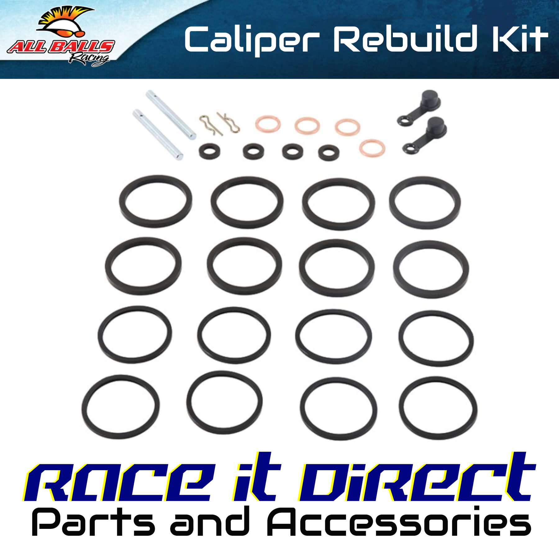 Caliper Rebuild Kit for Kawasaki ZX1100C Ninja ZX11 1990-1993