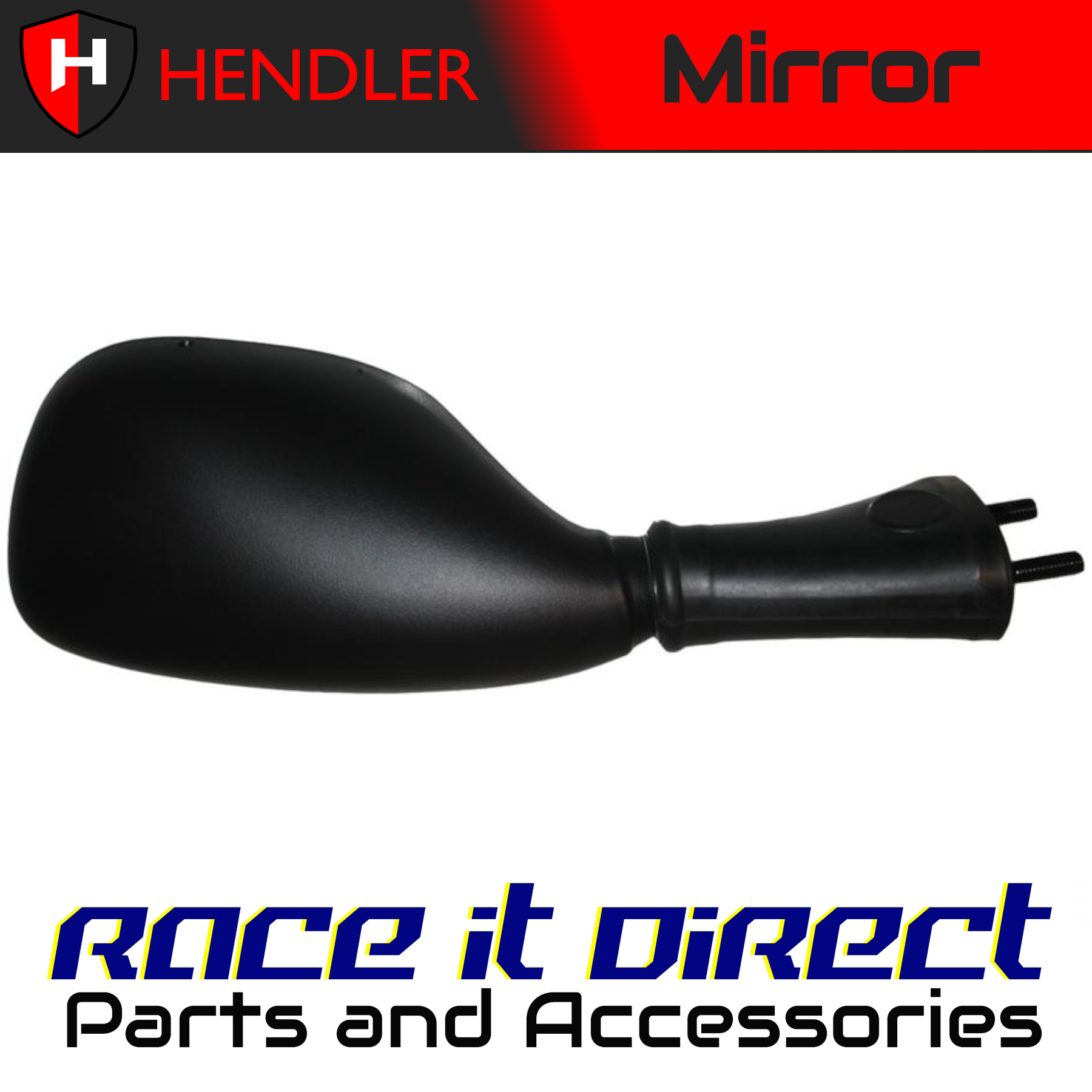ベルマン ジャー150mm × 1 Mirrors for Kawasaki ZX-9R Ninja (ZX900B) 1994-1997 Left Hendler