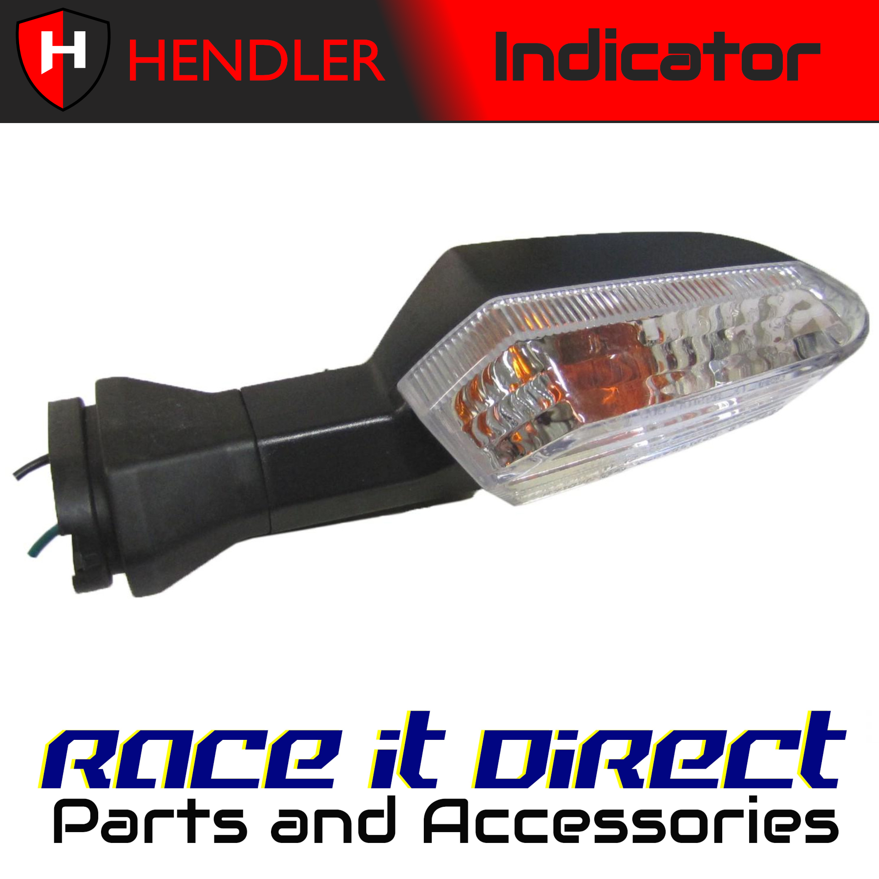 ハッピー Indicator for Kawasaki ZX-6R (ZX636F) ABS 2013 Rear Right Hendler