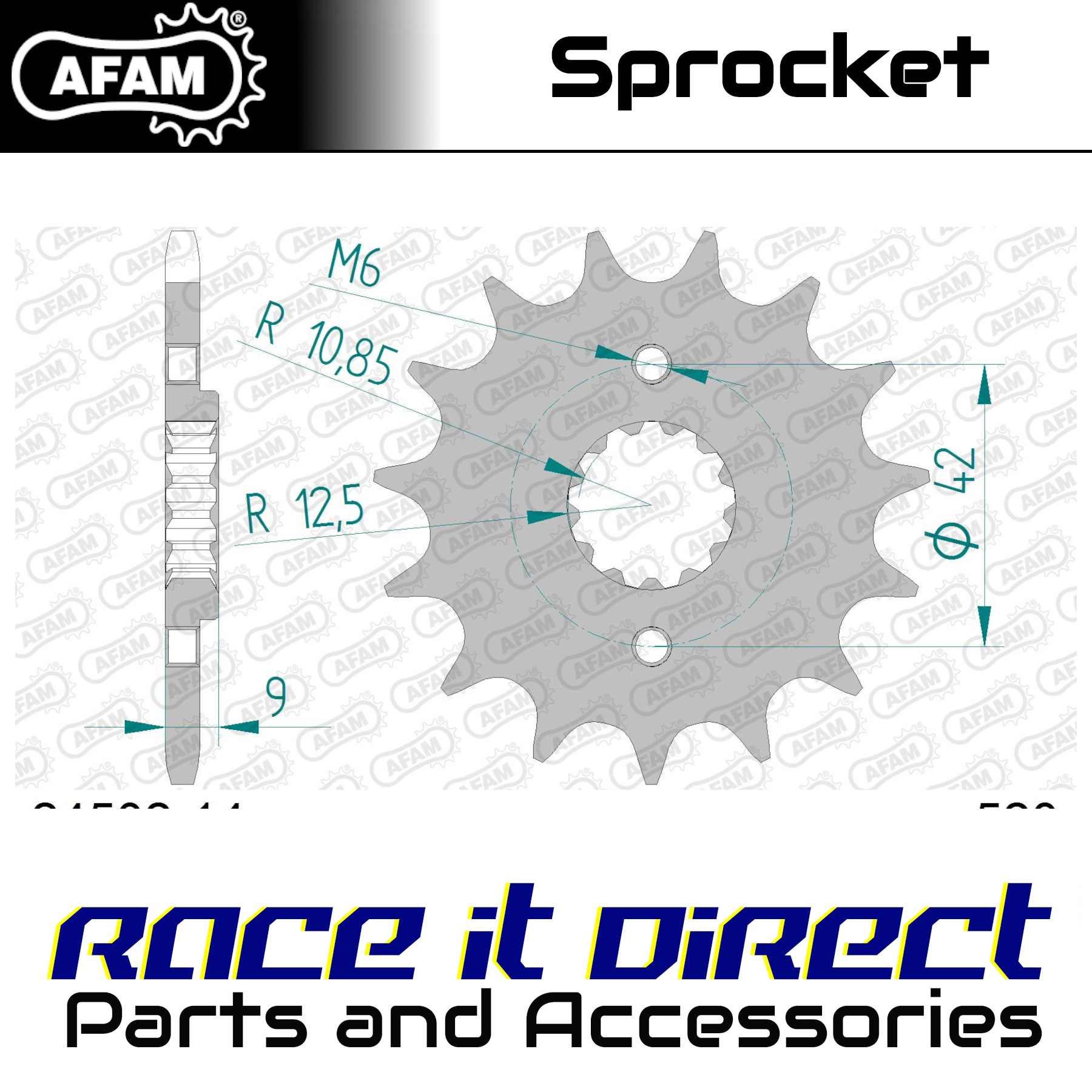 AFAM 24502-14 FRONT 14T, 520