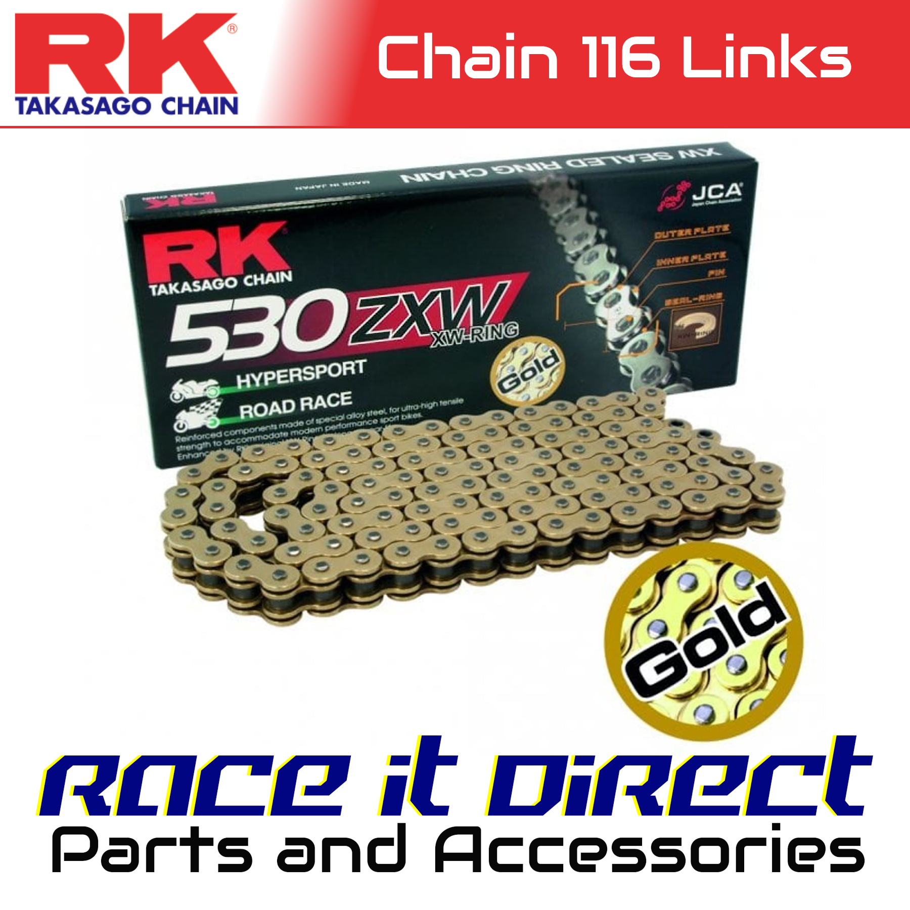 DAIWA - RK.G.G ZXW Chains - RK EUROPE