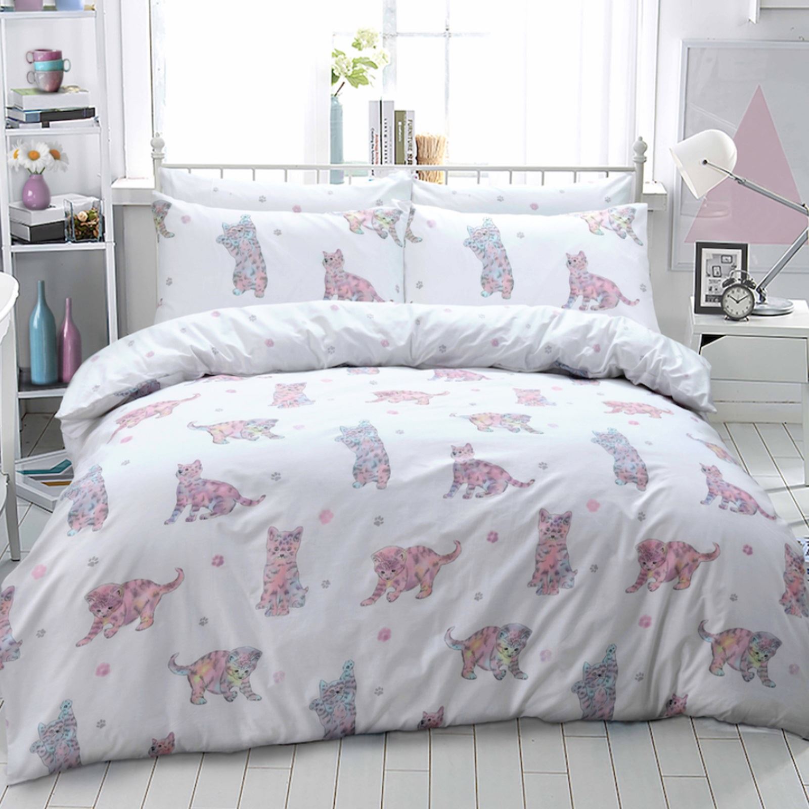 Luxury Animal Print Design Duvet Set Quilt Cover Bedding Single Double