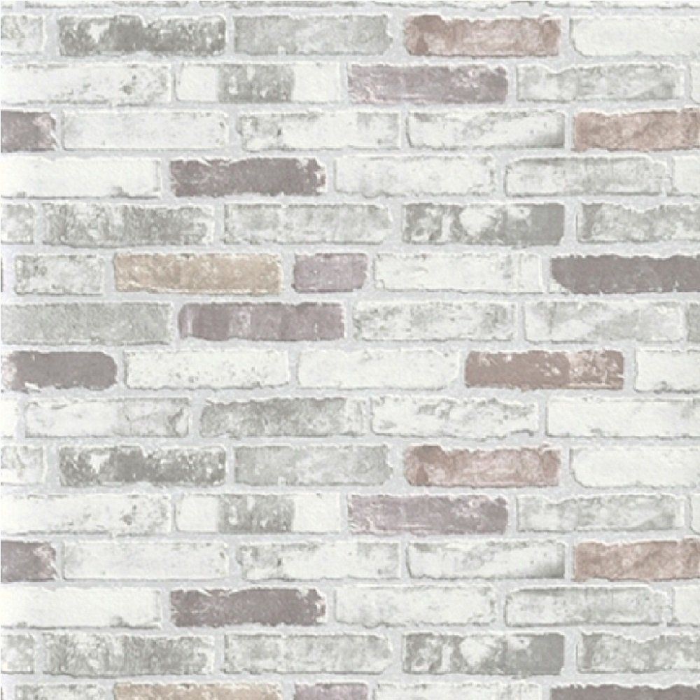 NEW BRICK EFFECT FAUX REALISTIC BRICK STONE WALL PATTERN PHOTO MURAL