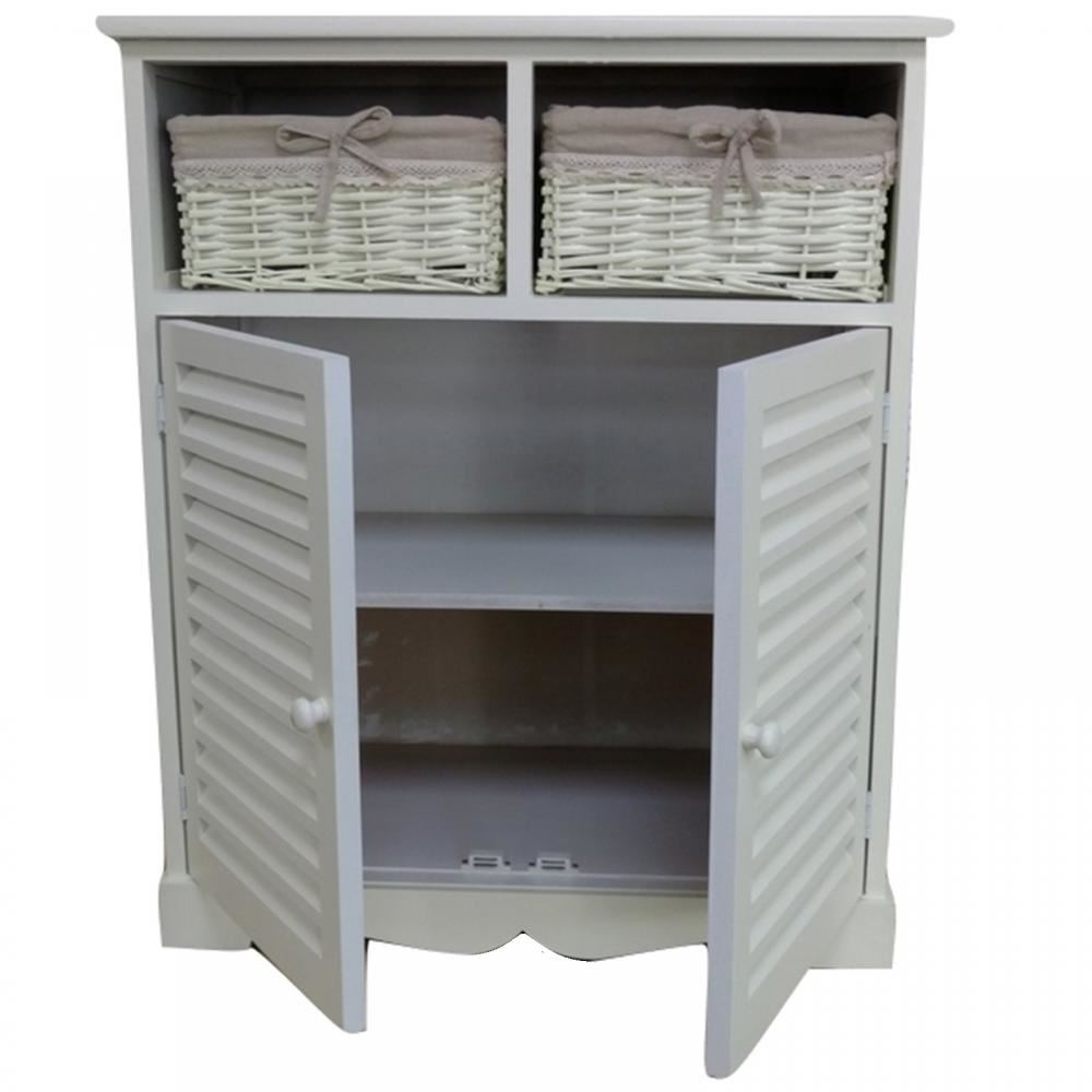 Shabby Chic Wooden Clothes Toys Bedroom Bedside Storage Unit Drawers