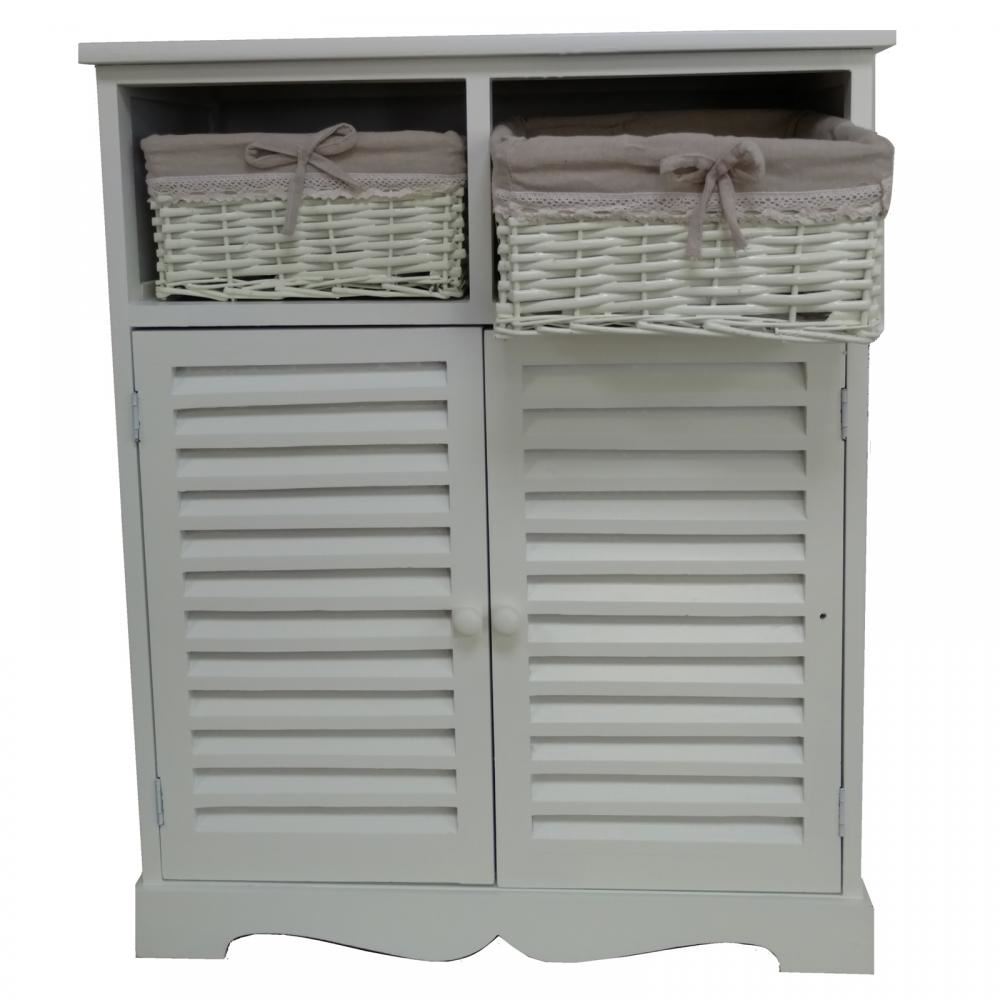 Shabby Chic Wooden Clothes Toys Bedroom Bedside Storage Unit Drawers