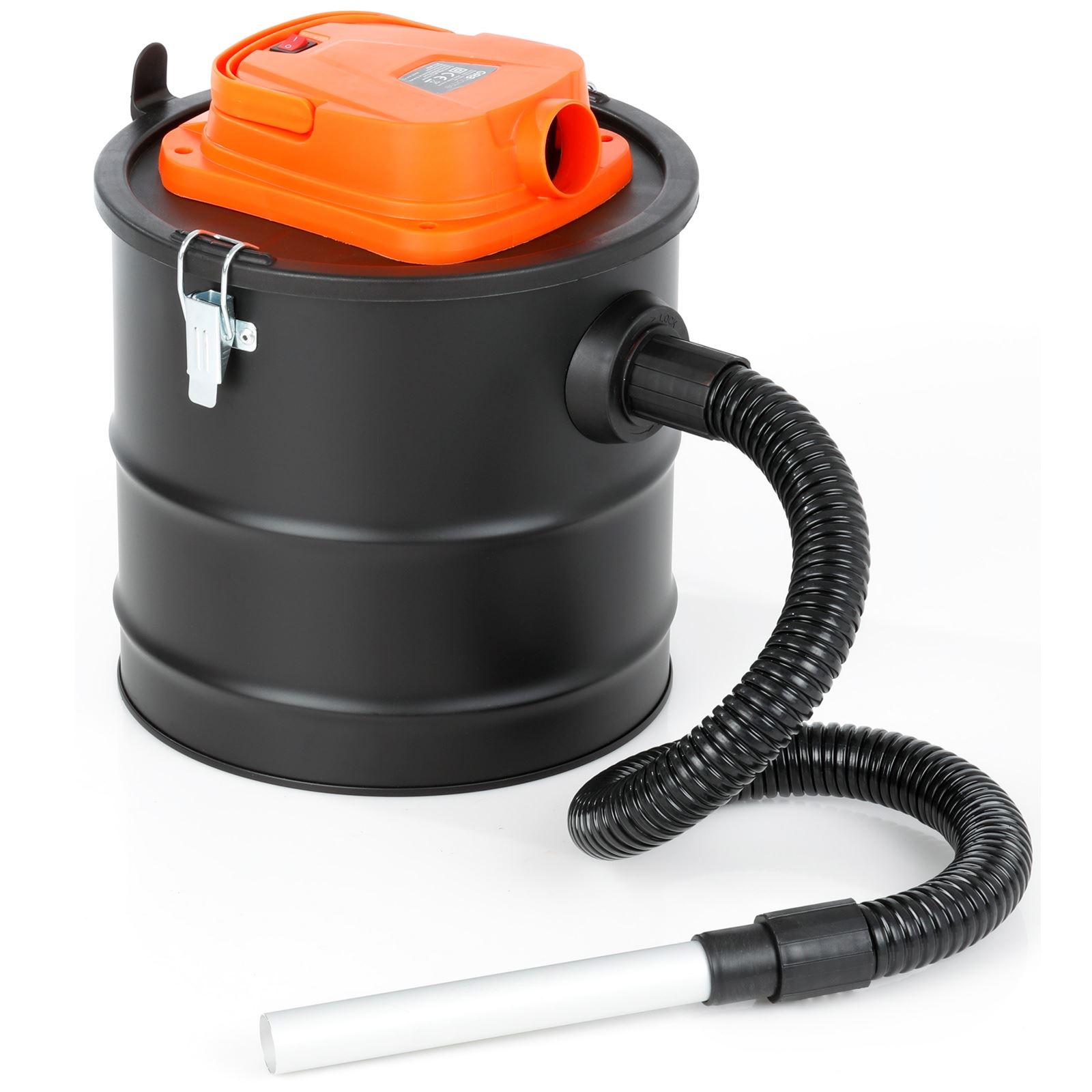 Ash Vac 18L Dust Vacuum Cleaner Hose Fireplace Bbq Chimney