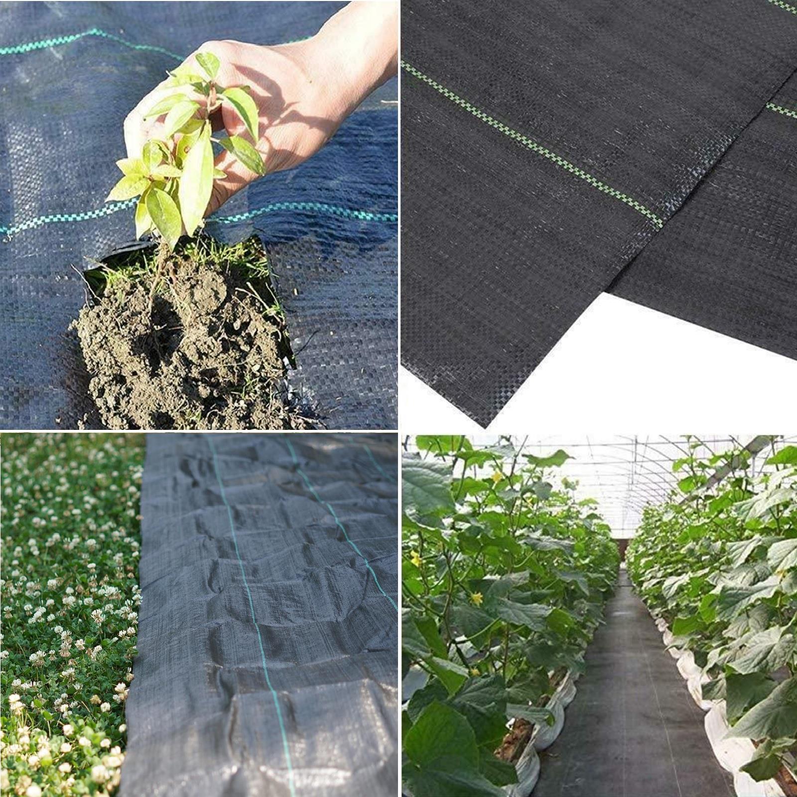 Heavy Duty Weed Control Fabric Membrane Garden Landscape Ground Cover