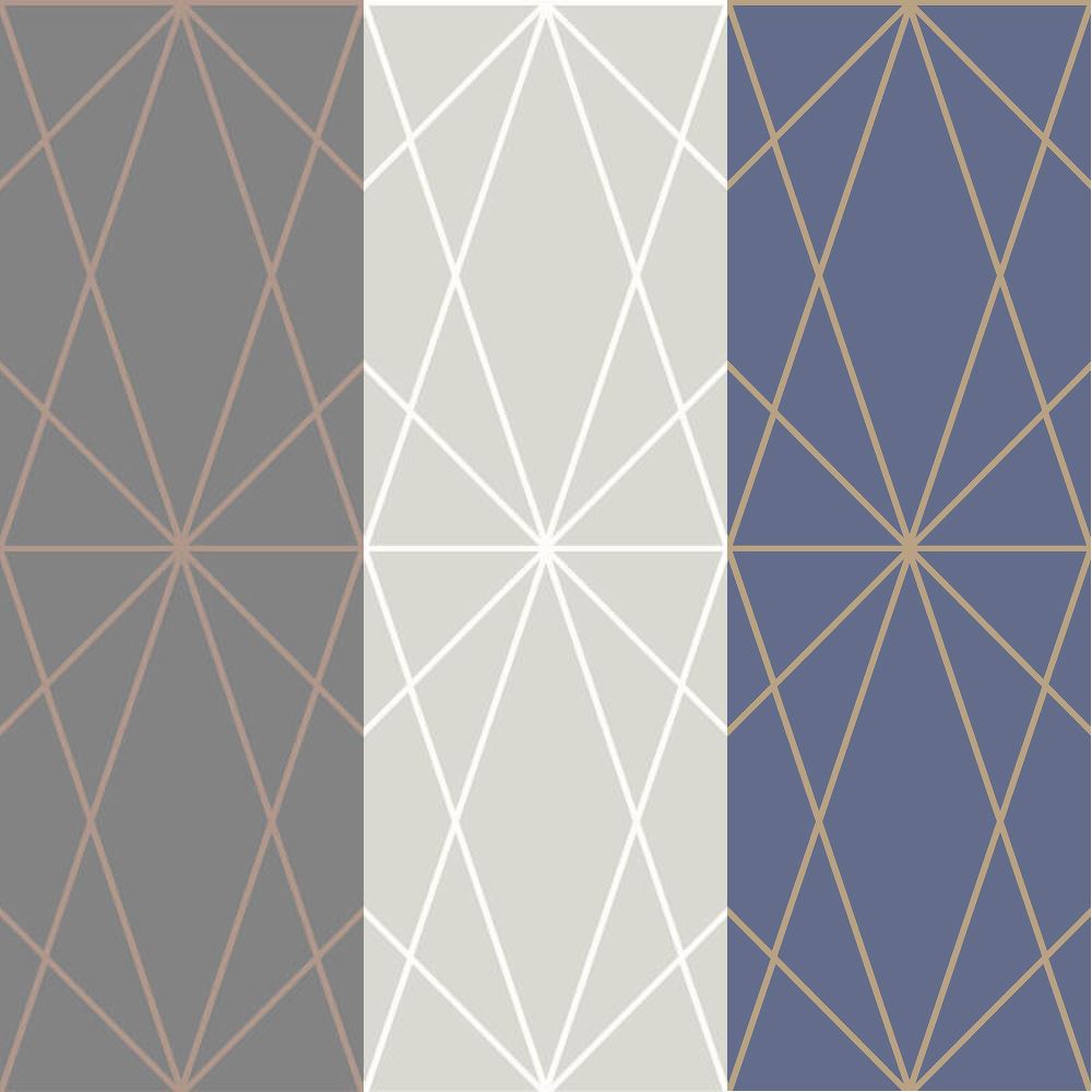 Arthouse Web Geo Pattern Geometric Blue Gold Metallic Shimmer Wallpaper Modern Tapeten Tapeten Tapeten Zubehor