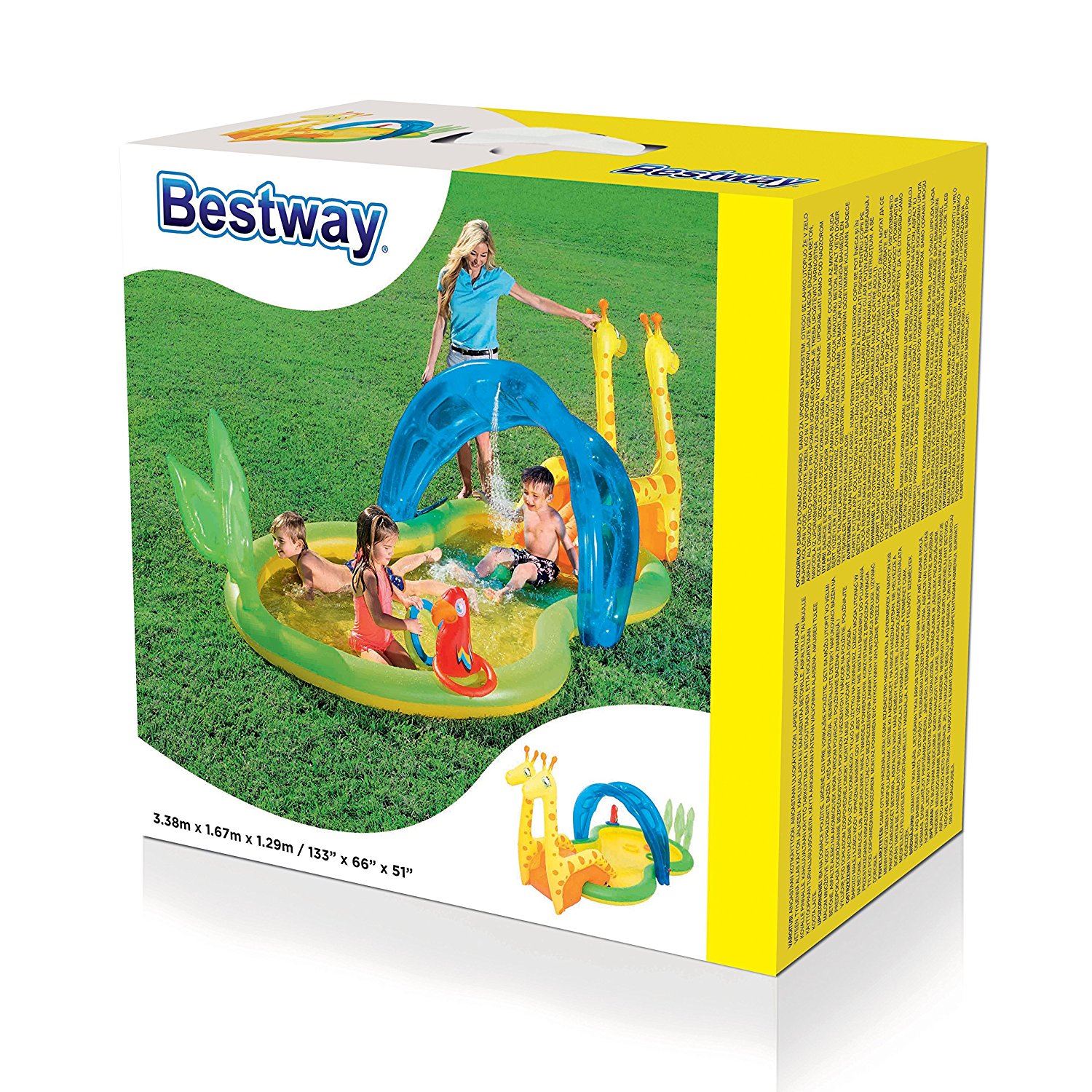 Inflatable Planschbecken Garten Schwimmbad Splash Kinder Kleinkind | eBay