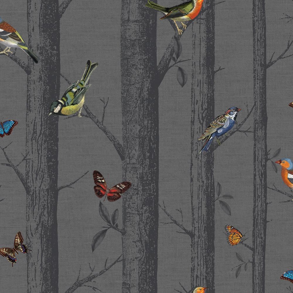 Holden Epping Forest Motif Papier Peint Moderne Oiseau Arbre