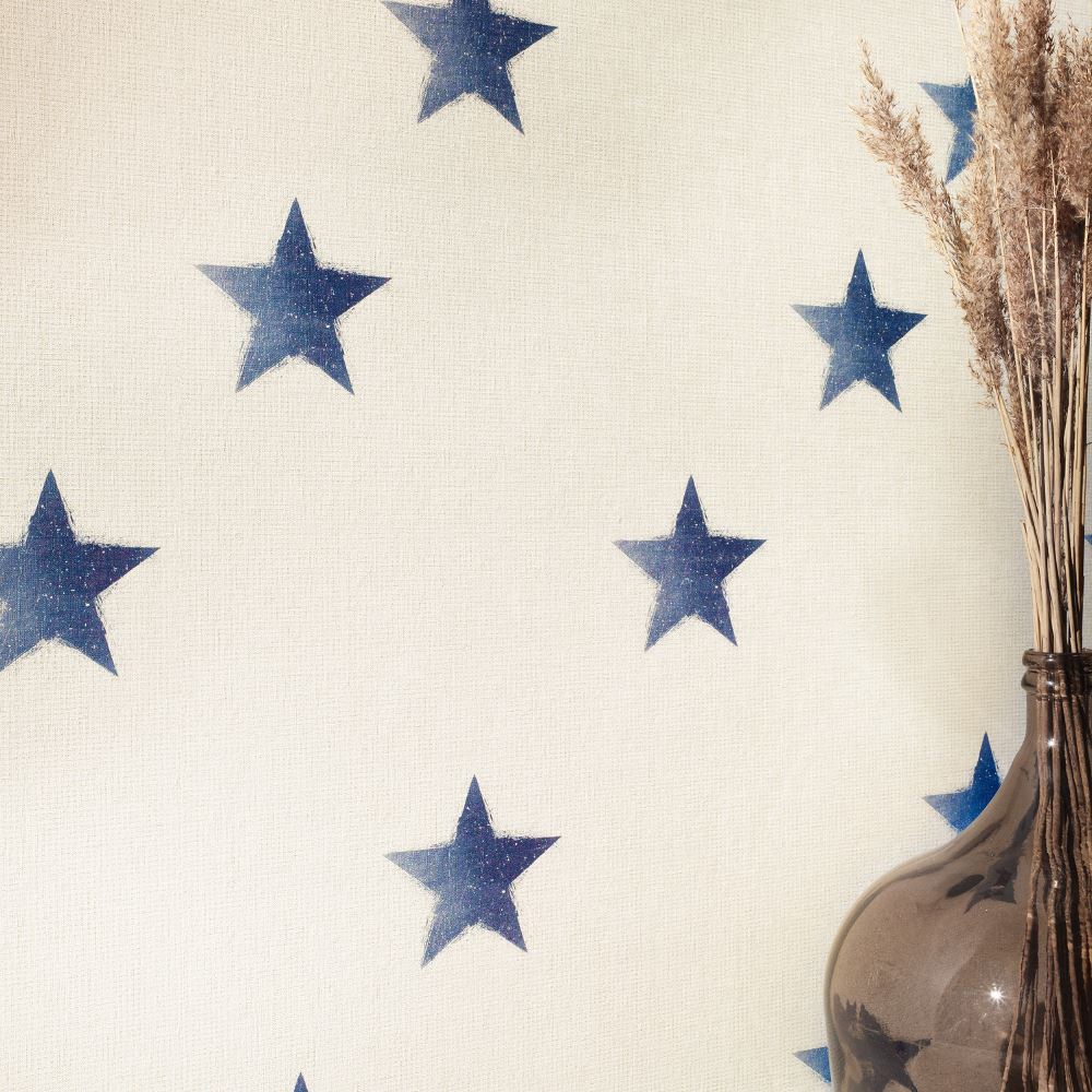 Papier Peint AS Creation « Star Pattern » - Gris, Effet Toile Texturé - Rouleau 10,05m X 0,53m - Neuf