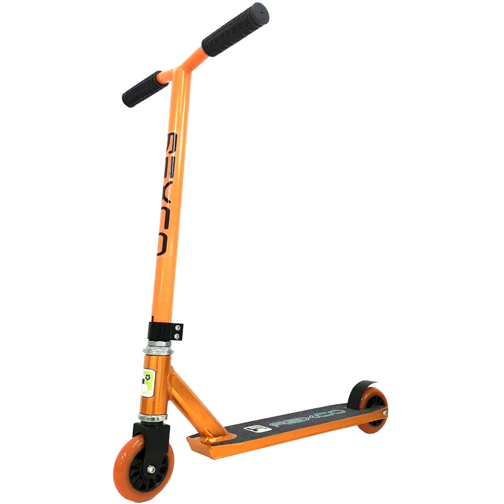 REXCO FIXED BAR PRO STUNT SCOOTER STREET JUMP PUSH TRICK KIDS CHILDRENS