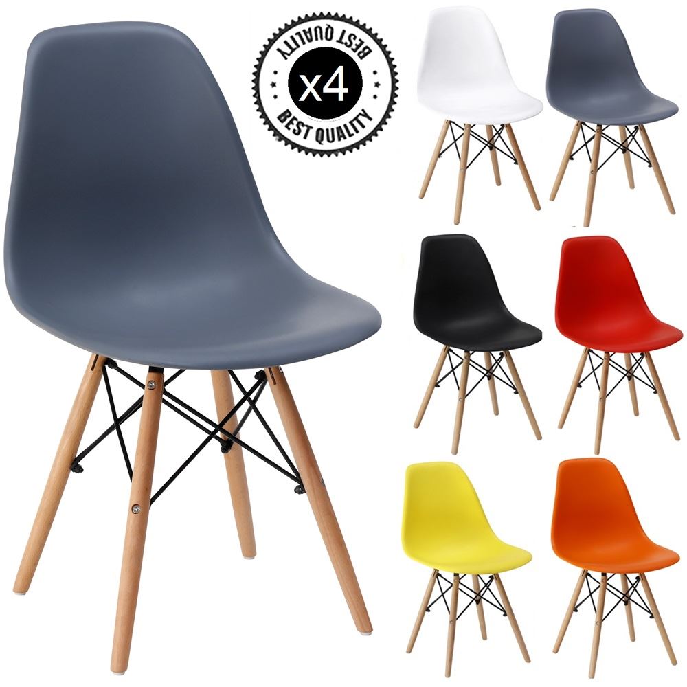 14 Couleurs MOF Inspired Eiffel Retro en plastique de salle à manger bureau chaise de salle à manger